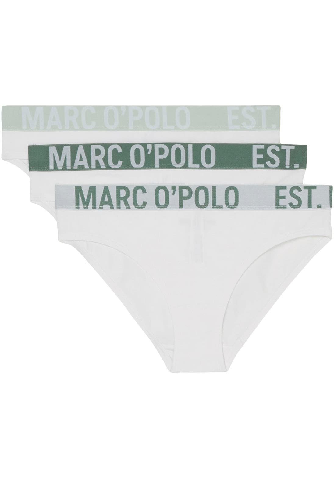 Marc O'Polo Bikinislip, (3er Pack), mit Logobund