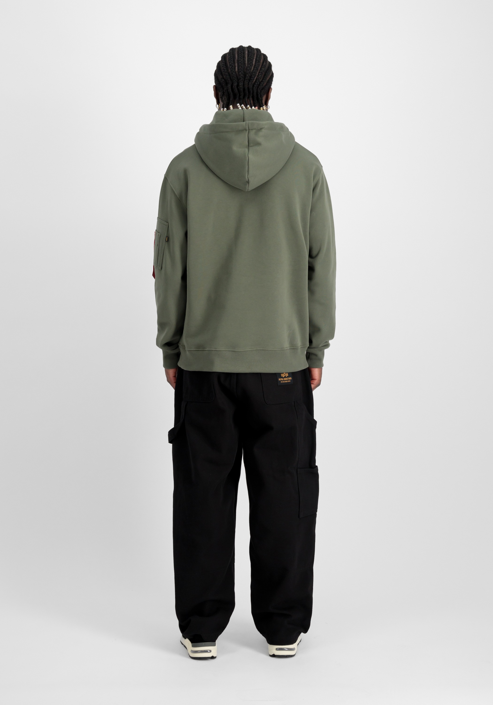 Alpha Industries Hoodie »Alpha Industries Men - Hoodies Embroidery Hoodie«