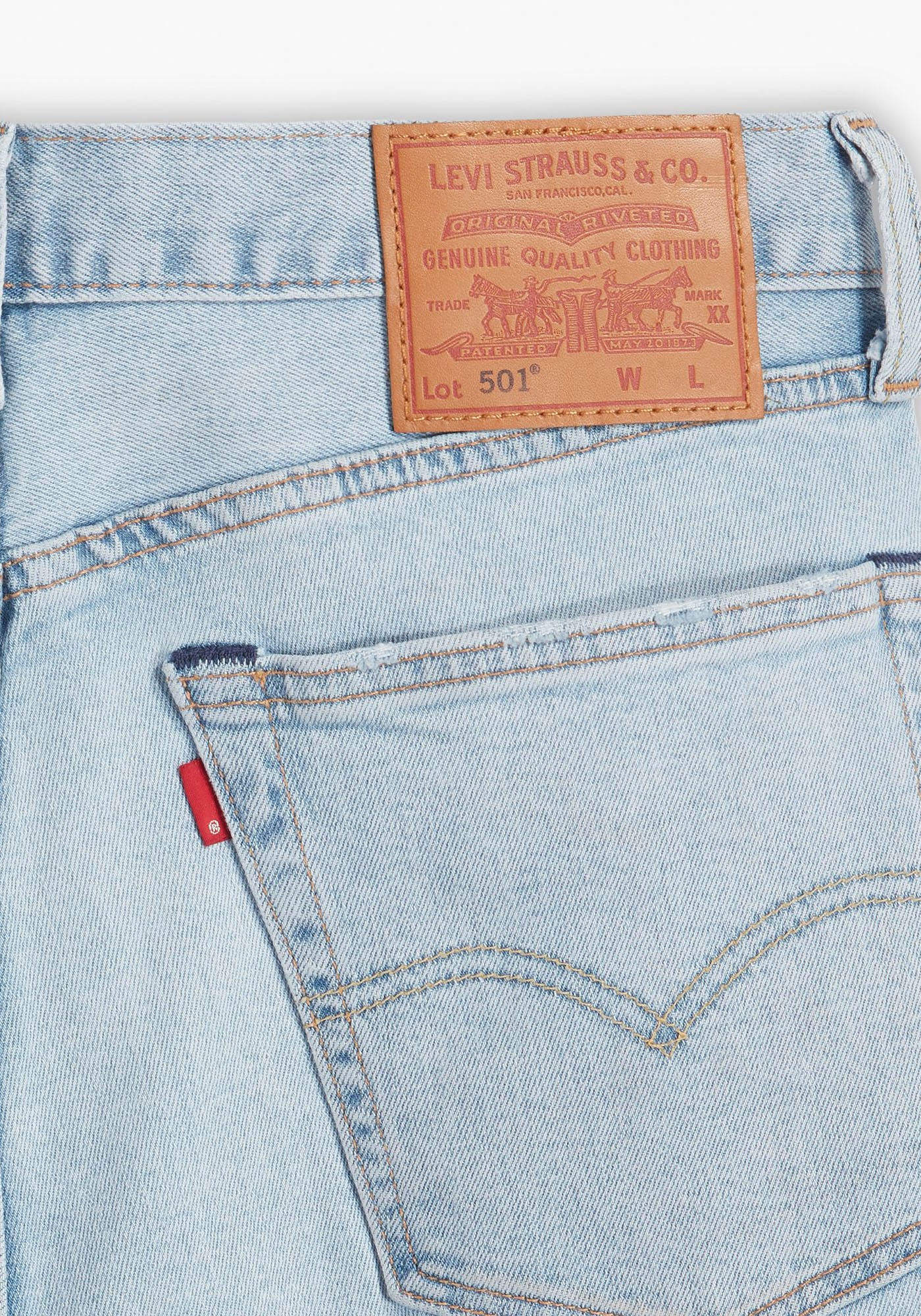 Levi's® Straight-Jeans »501 LEVI'S ORIGINAL«, mit Markenlabel