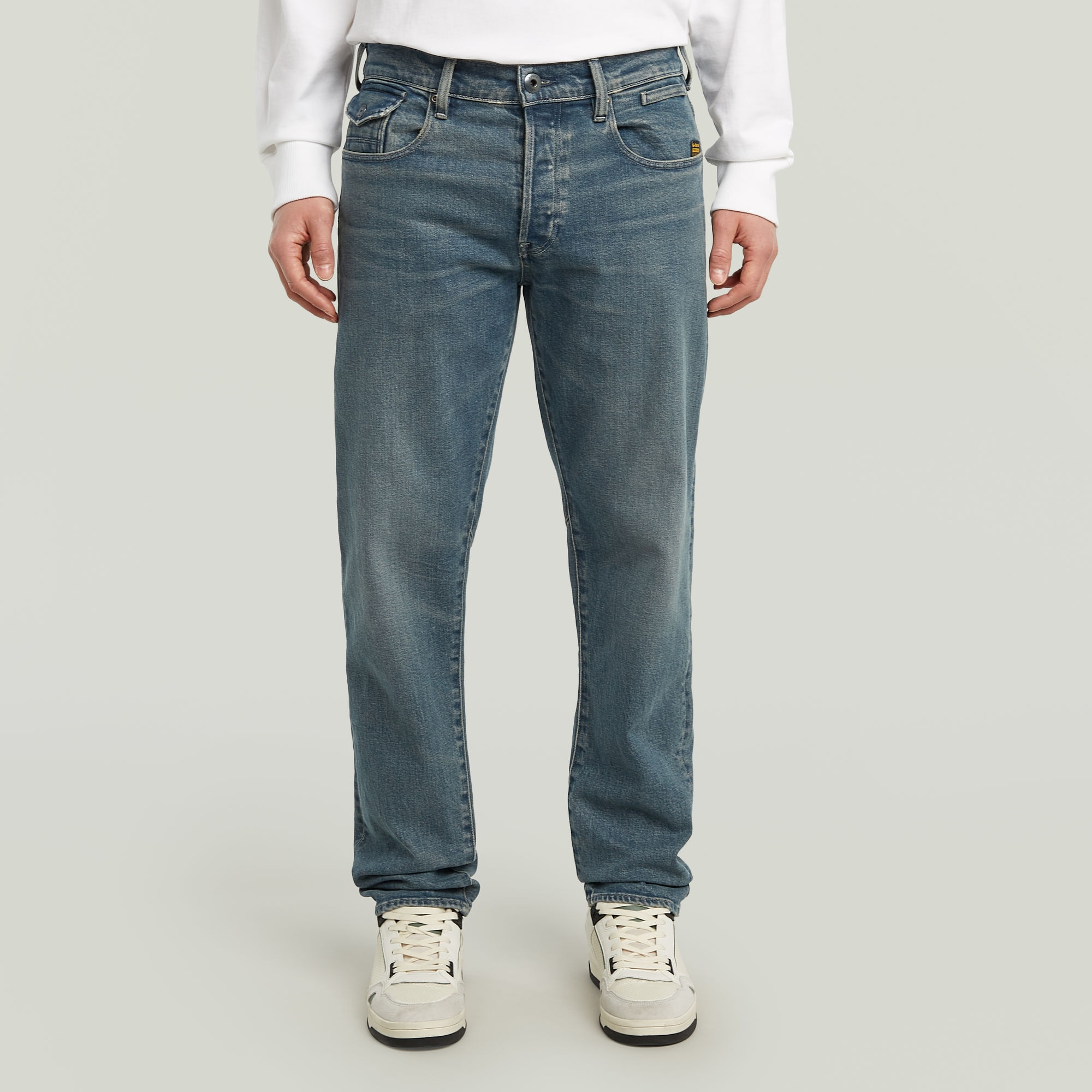 Image of G-STAR Tapered-fit-Jeans "Morry FWD 3D Regular Tapered"