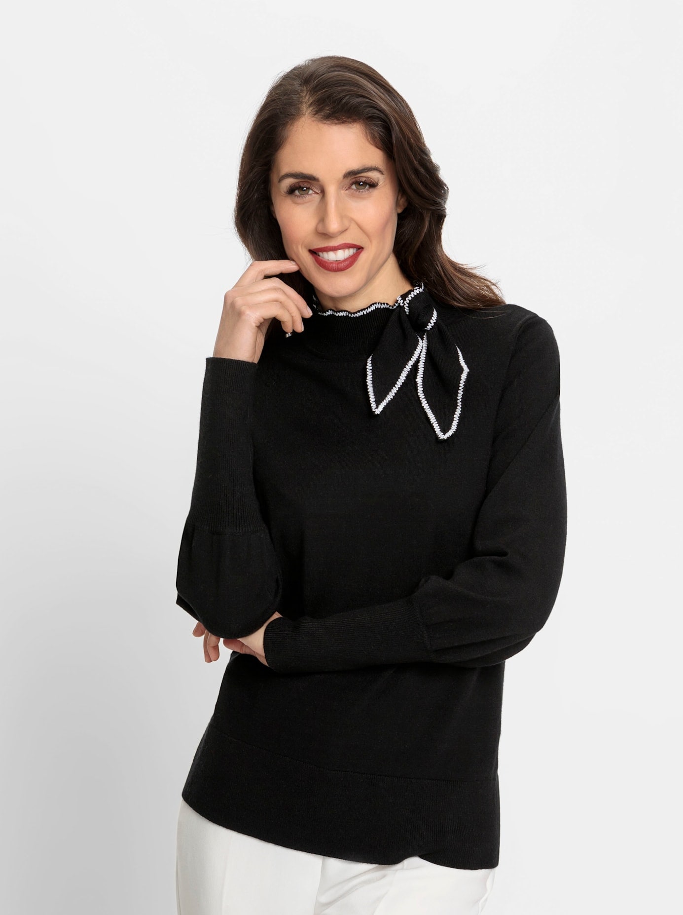 heine Stehkragenpullover "Pullover"