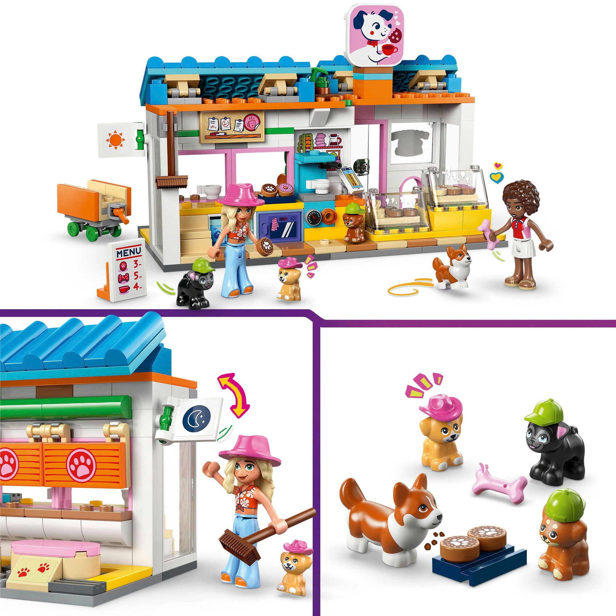 LEGO® Konstruktionsspielsteine »Hundekuchenbäckerei (42677), LEGO Friends« Made in Europe