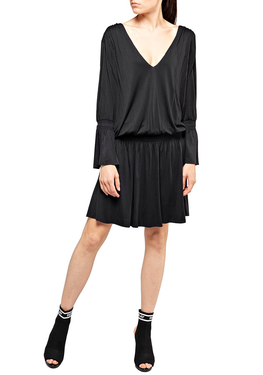 Image of Replay Sommerkleid, mit gesmokten Details bei Ackermann Versand Schweiz