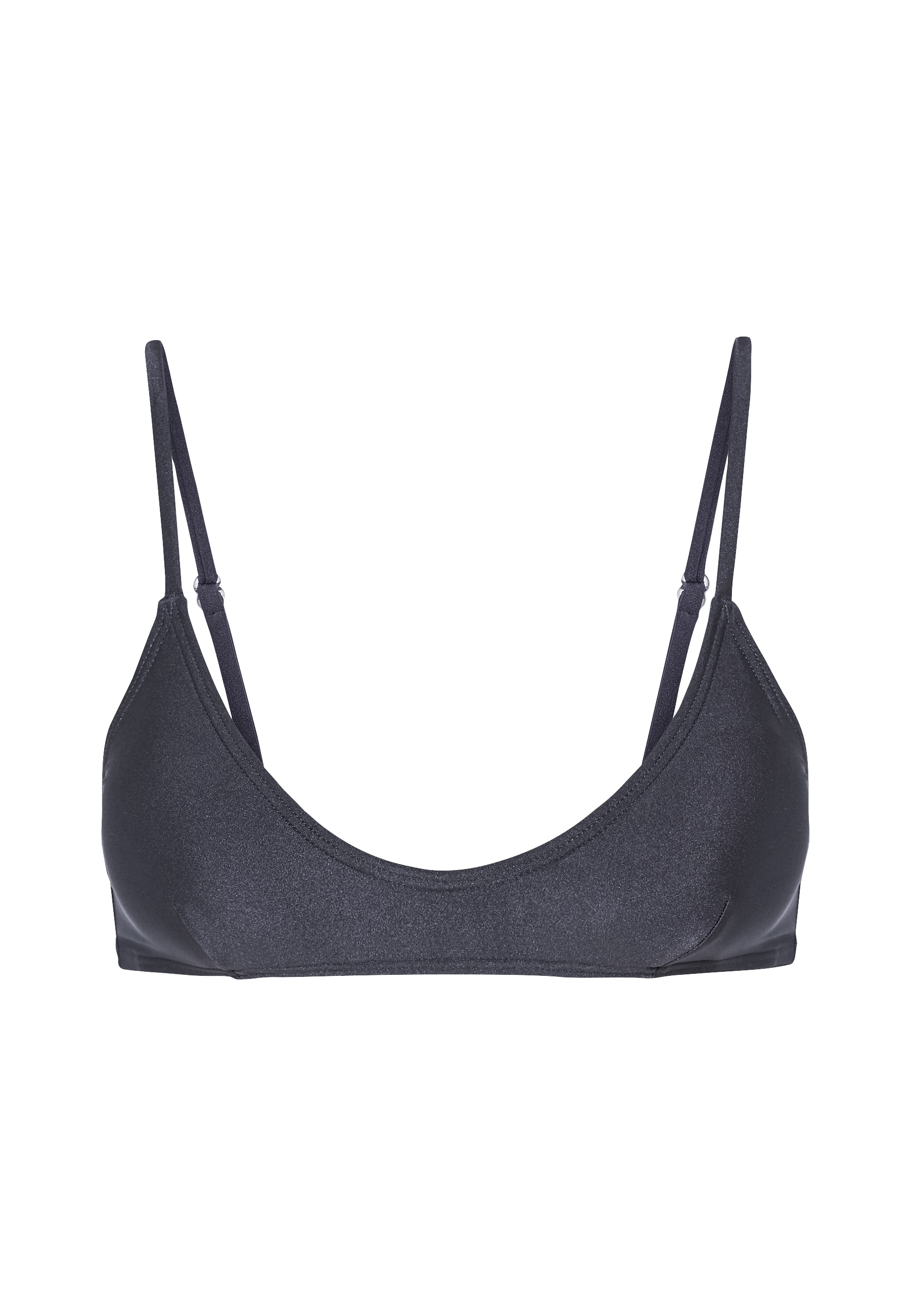 LSCN by LASCANA Bustier-Bikini-Top »Nele«, mit glänzender Beschichtung