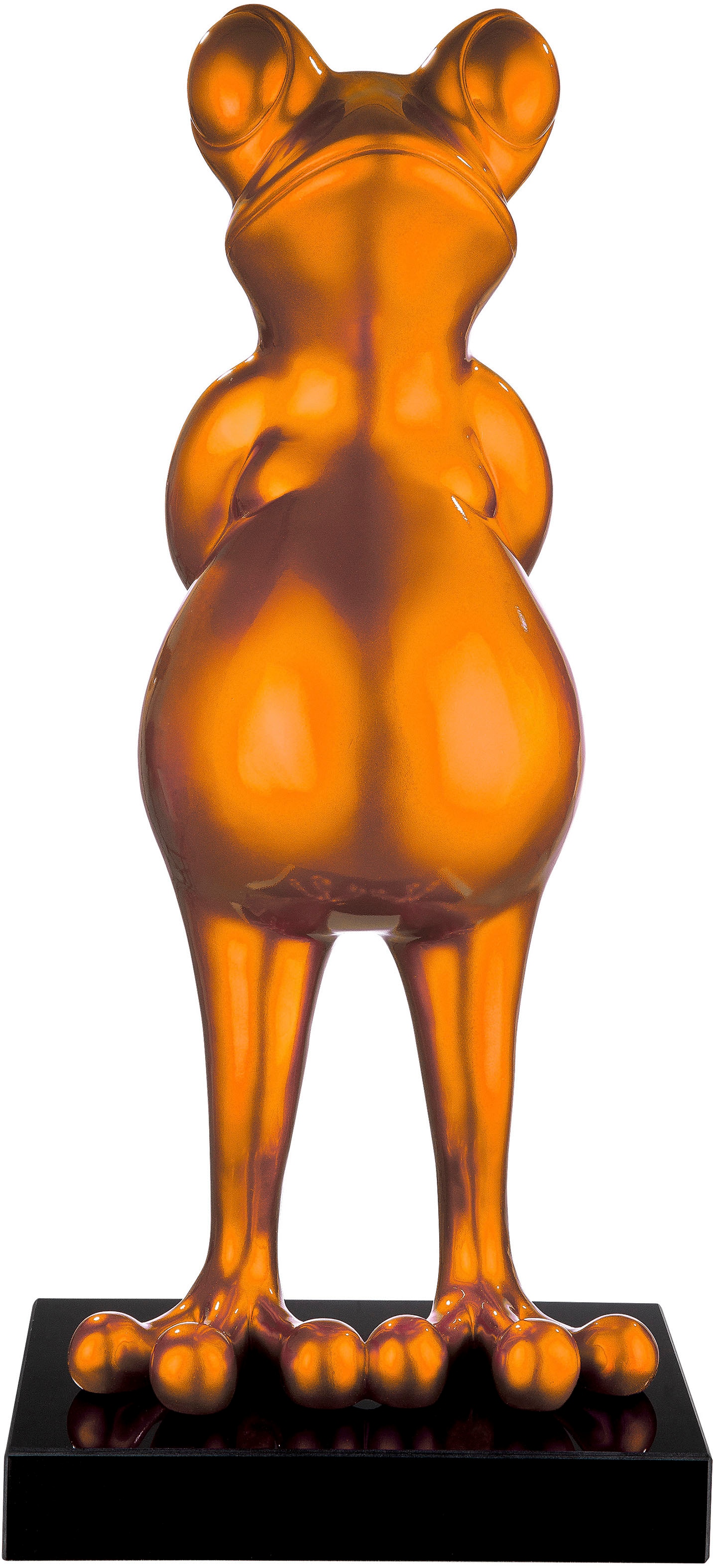 bas prix Tierfigur à »Skulptur Frosch by Gilde orange« Casablanca