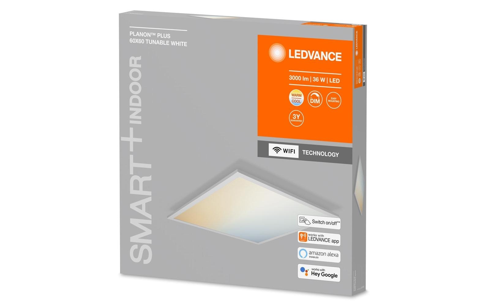   LED Deckenleuchte »SMART+ WiFi Planon Plus, 60 x 60 cm, 36W« Kaltweiss | Neutralweiss | Tageslichtweiss | Warmweiss