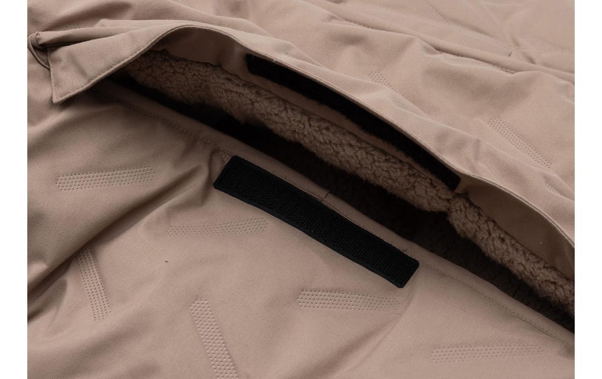 Jollein Chancelière »Embossed Milky Coffee« Wärmeschutz für Kinderwagen