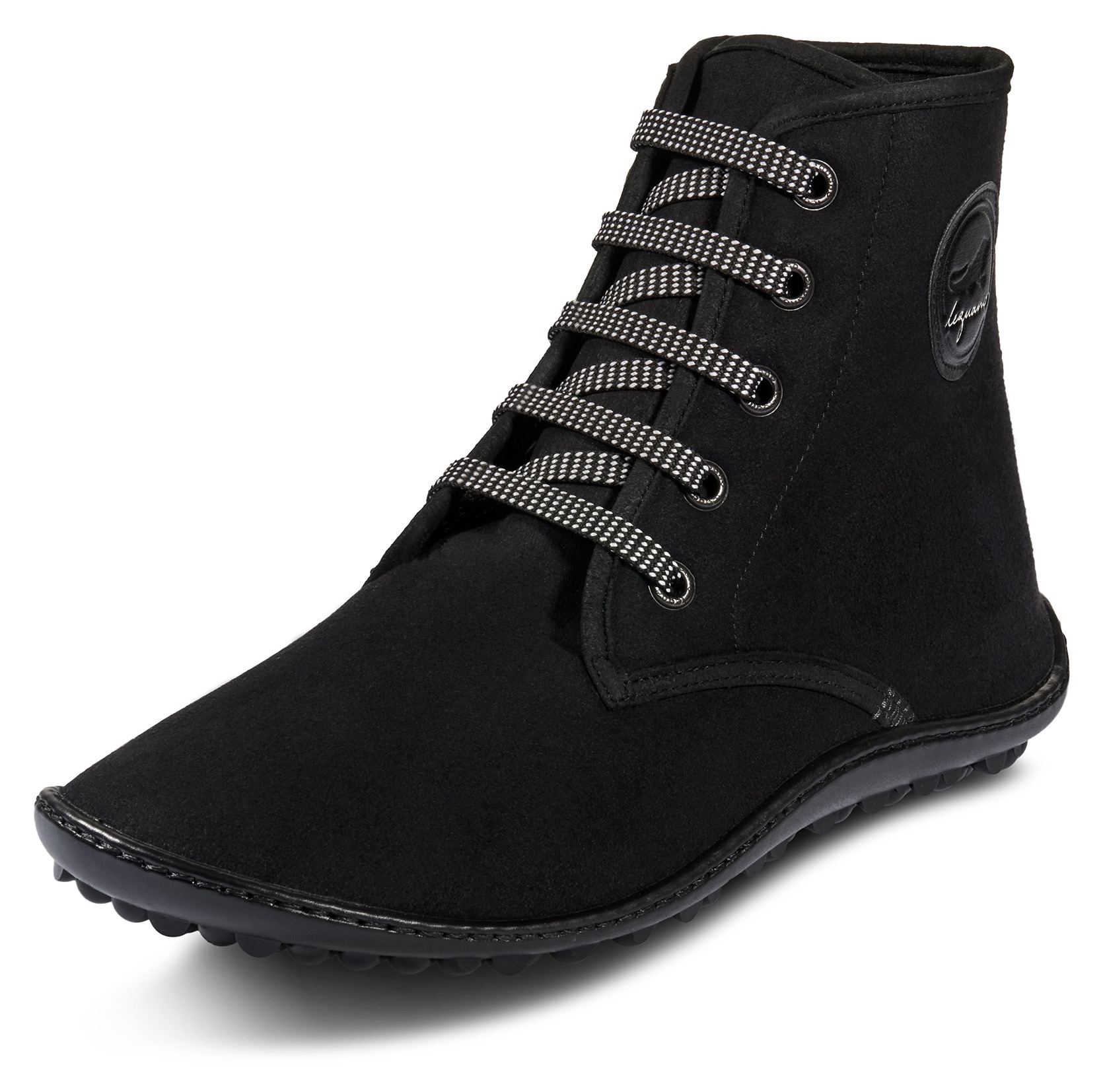 Image of Leguano Barfussschuh "CHESTER LIGHT", Bequemschuh, Komfortschuh, Flats, Schnürboots, Made in Germany