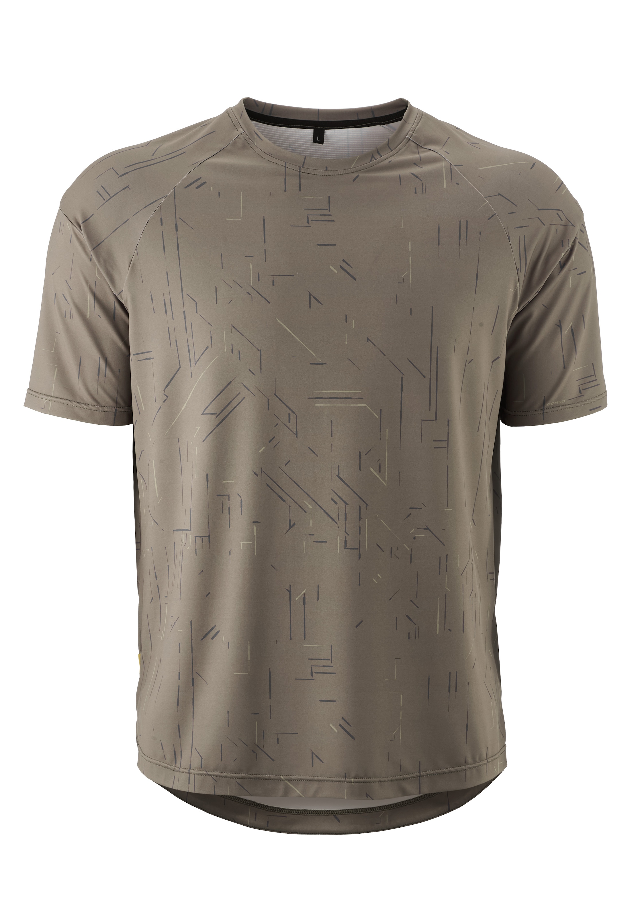Image of Gonso Radtrikot "Trail Jersey M" Herren Fahrradtrikot kurzarm, lässiges MTB-Shirt, Quick-Dry, Loose fit