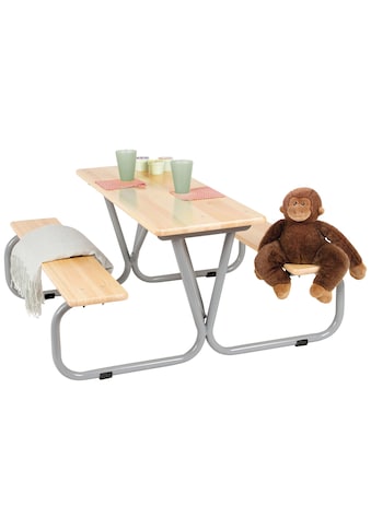 Pinolino® Garten-Kindersitzgruppe »Michel«, Tisch mit 2 Sitzbänken, für Kinder ab 3... kaufen
