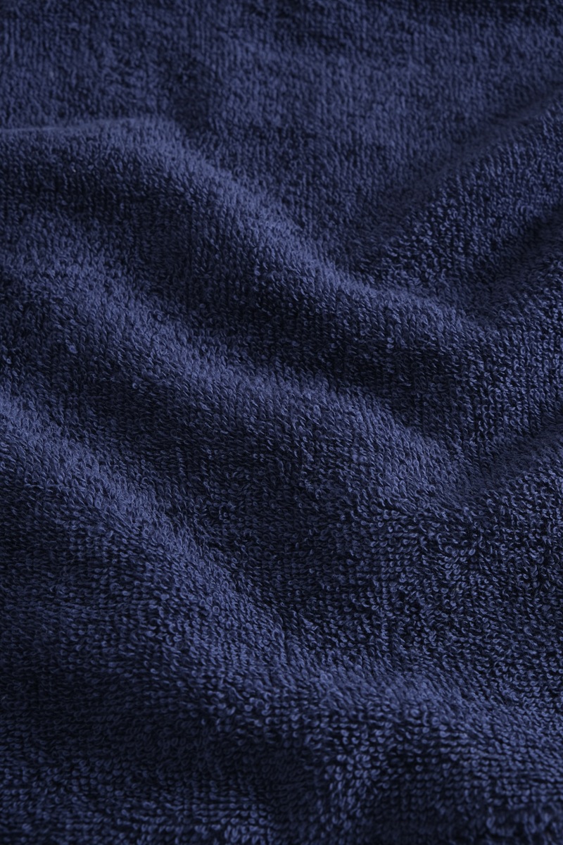 Bruno Banani Herrenbademantel »Clement, ideal für Sauna & Spa, Hotelbademantel, Morgenmantel«, (1 St.), 100% Baumwolle, einfarbig, glänzende Streifen-Bordüre, Taschen, S-4XL