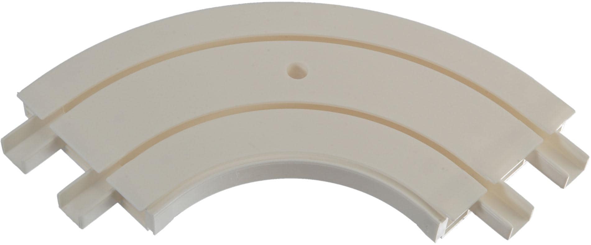 Image of Liedeco Erker-Innenbogen, 2 läufig-läufig, Fixmass, weiss bei Ackermann Versand Schweiz