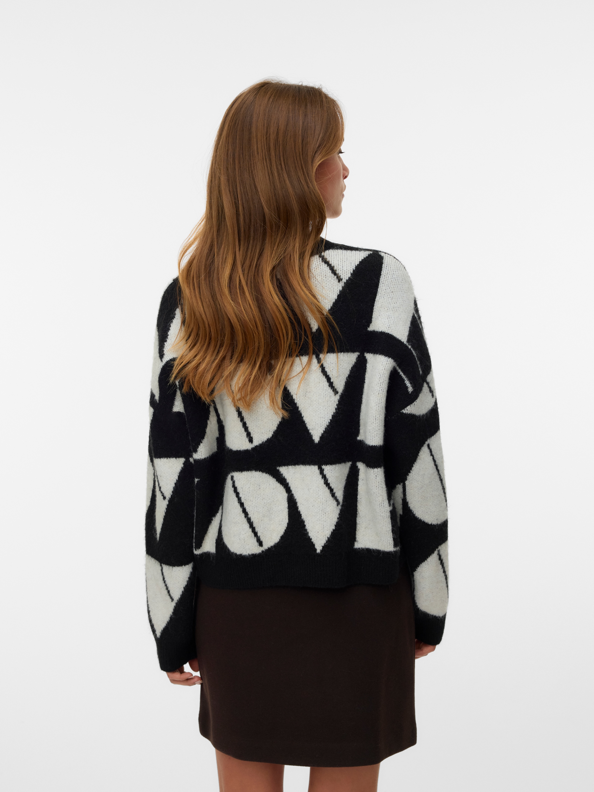 Vero Moda Pull en tricot »VMLOVE LS O-NECK PULLOVER BOO«