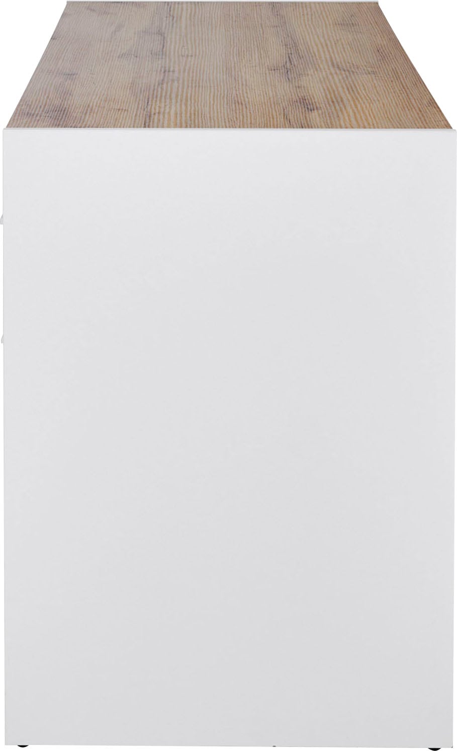 Jahnke Schreibtisch »ML C 130« Breite 123,5 cm, wechselseitig montierbar