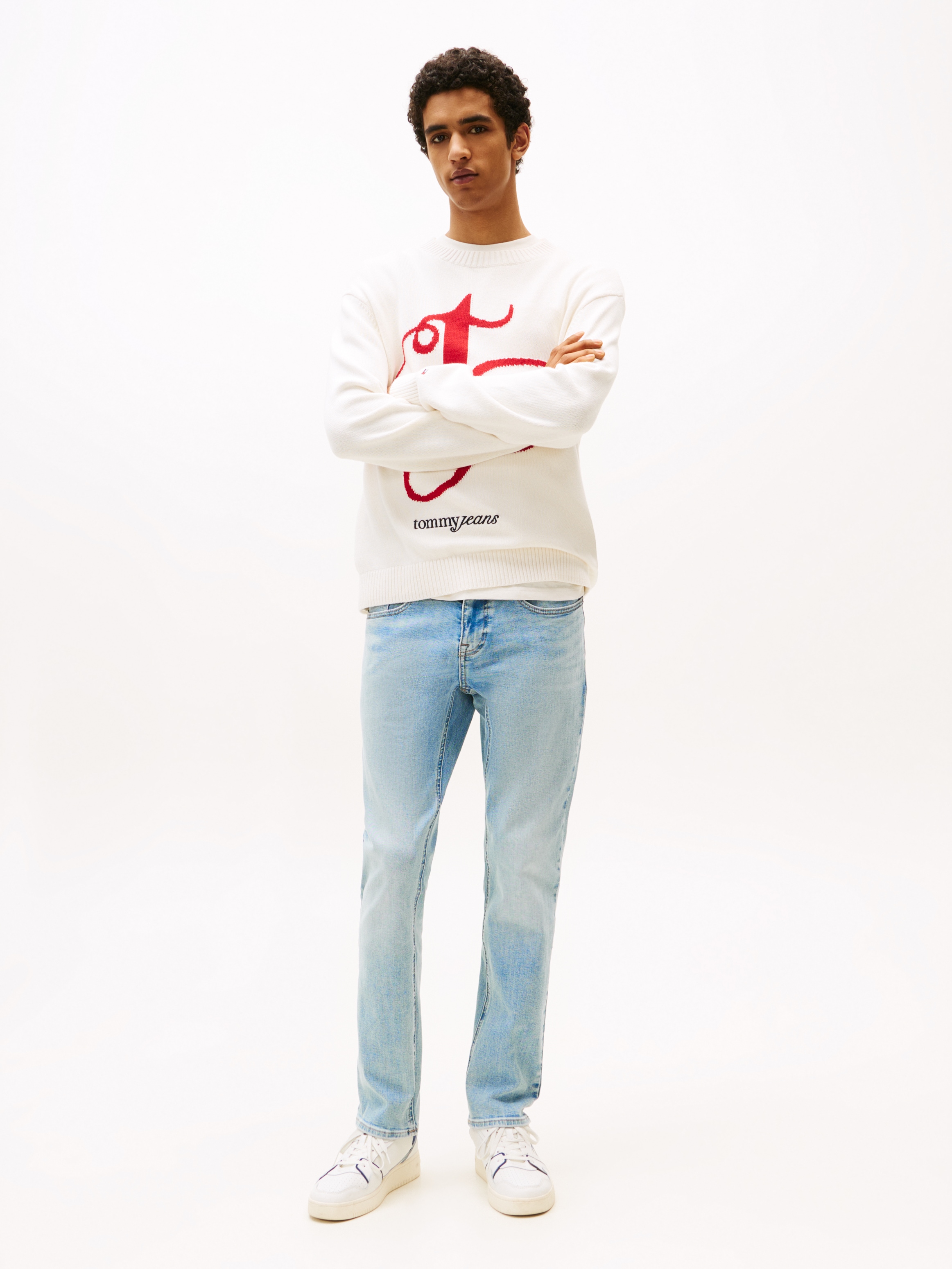 Tommy Jeans Jeans slim »Scanton Slim« Slim‑Fit‑Jeans mit mittlerer Leibhöhe, 5‑Pocket‑Design