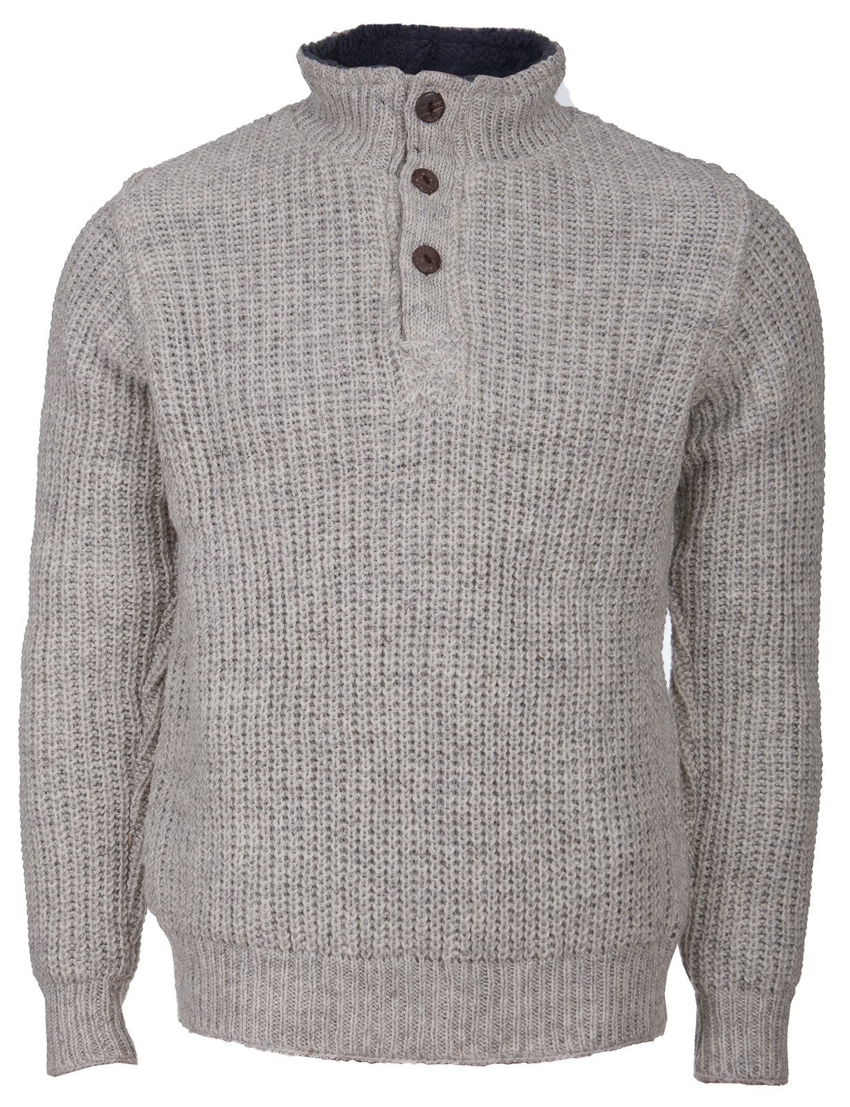 Image of DEPROC Active Strickfleecejacke »Wollpullover mit Fleece ELKFORD MEN« bei Ackermann Versand Schweiz