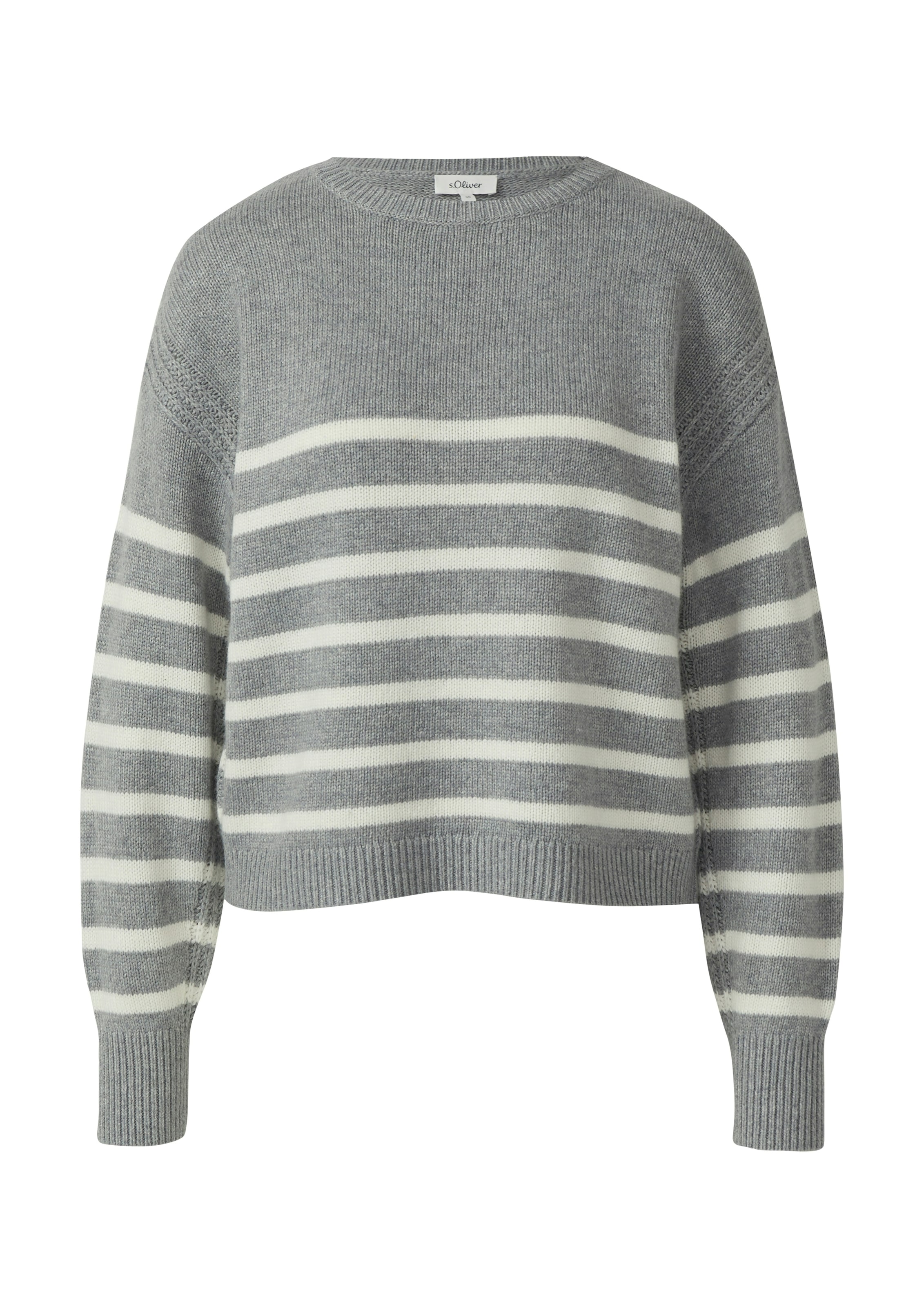 s.Oliver Pull en tricot Coupe Relaxed Fit, avec manches raglan