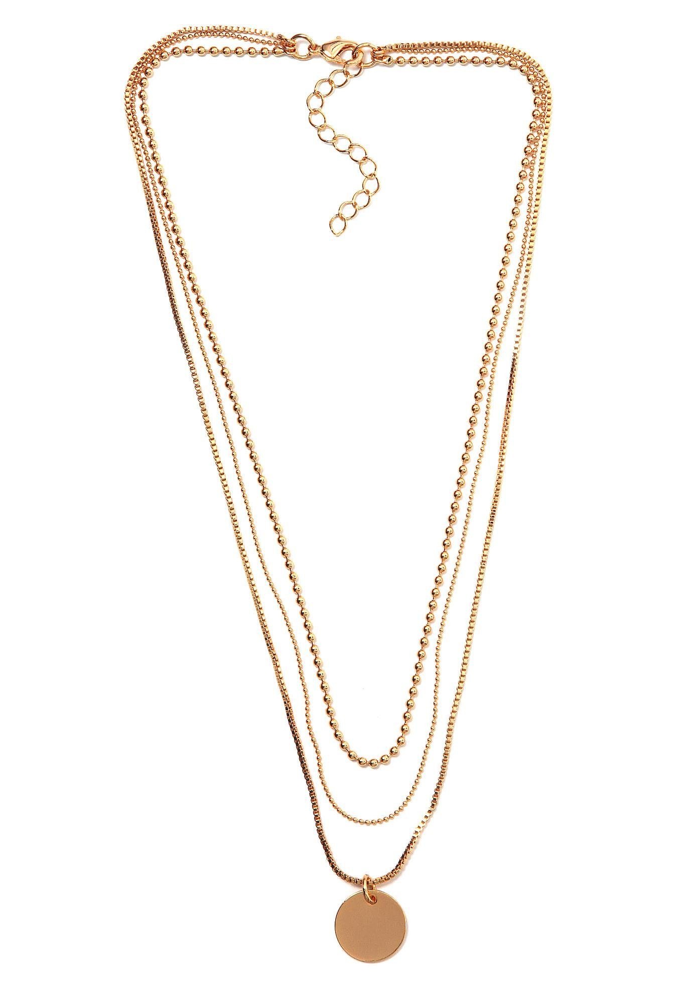 Image of J.Jayz Collier »Layering Kette mit verschiedenen Gliederungen« bei Ackermann Versand Schweiz