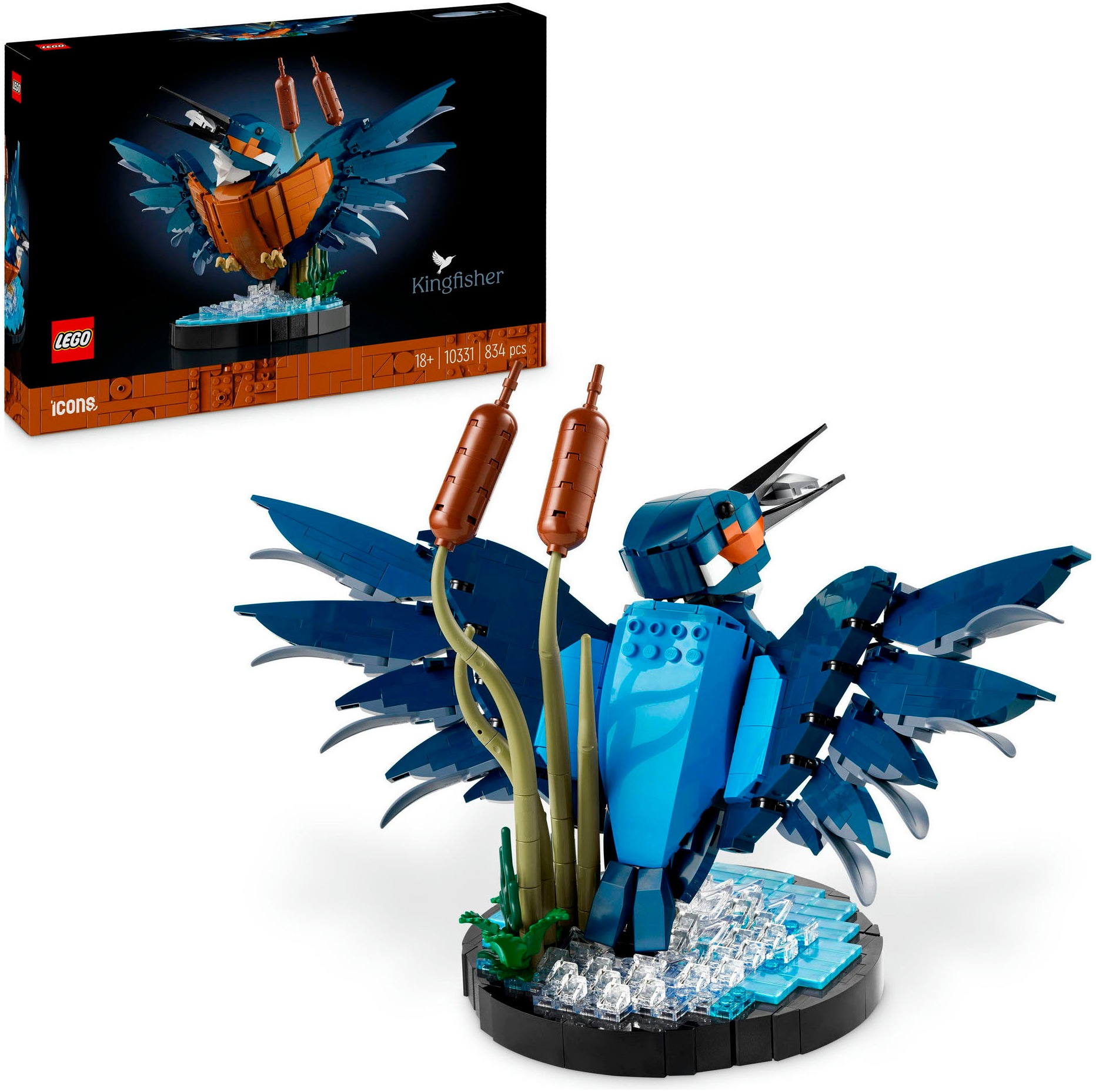 Image of LEGO Konstruktionsspielsteine "Eisvogel (10331), LEGO Icons" Made in Europe
