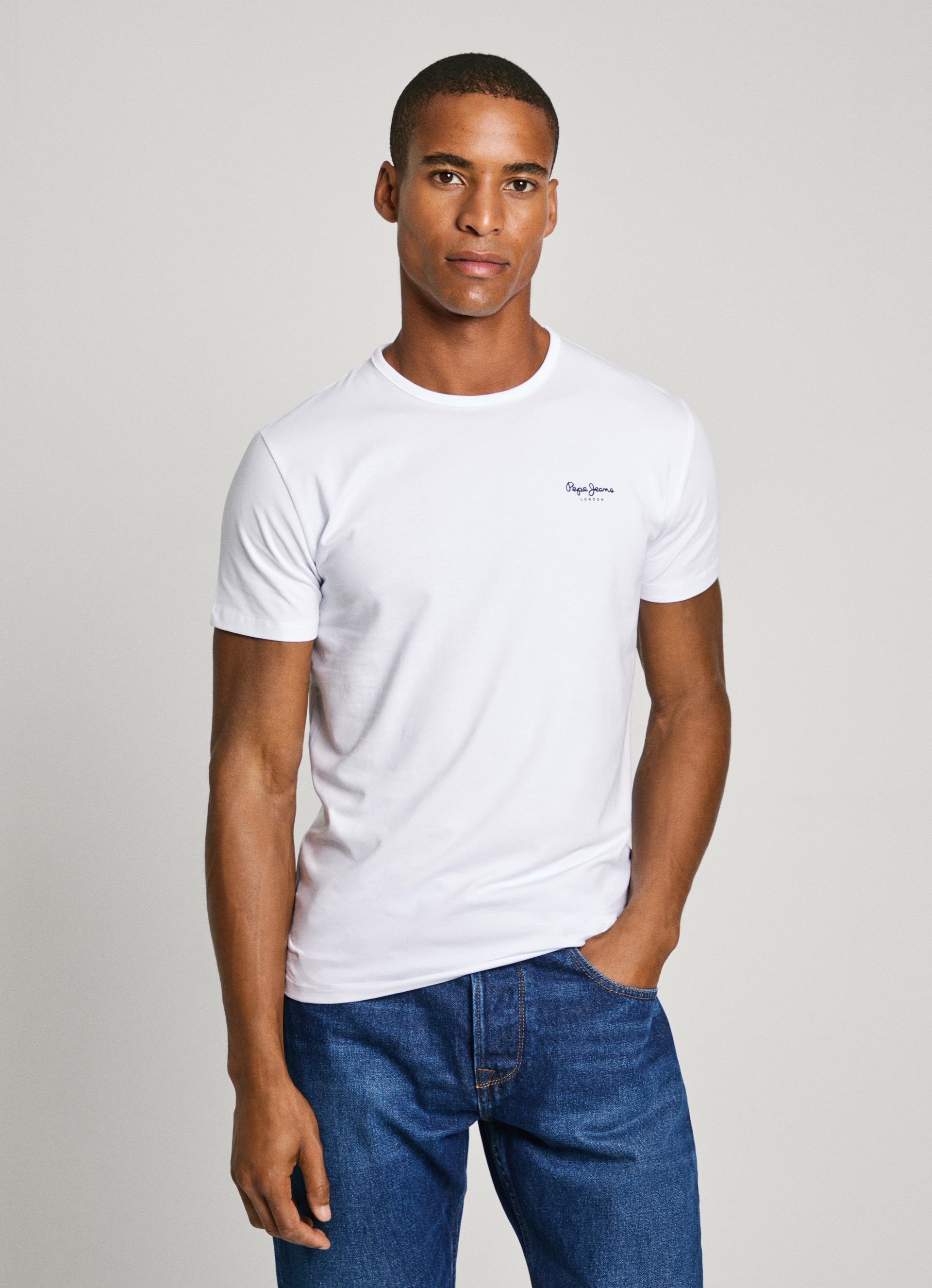 Image of Pepe Jeans Rundhalsshirt