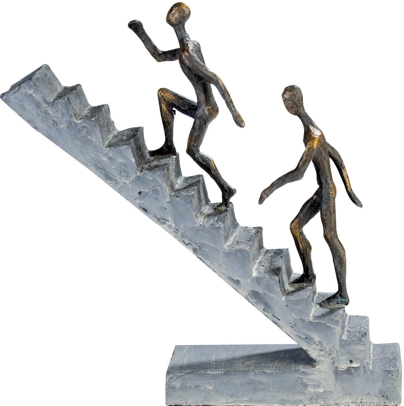 Image of Casablanca by Gilde Dekofigur »Skulptur Staircase«, (1 St.), Dekoobjekt, Höhe 28 cm, mit Spruchanhänger, Wohnzimmer bei Ackermann Versand Schweiz