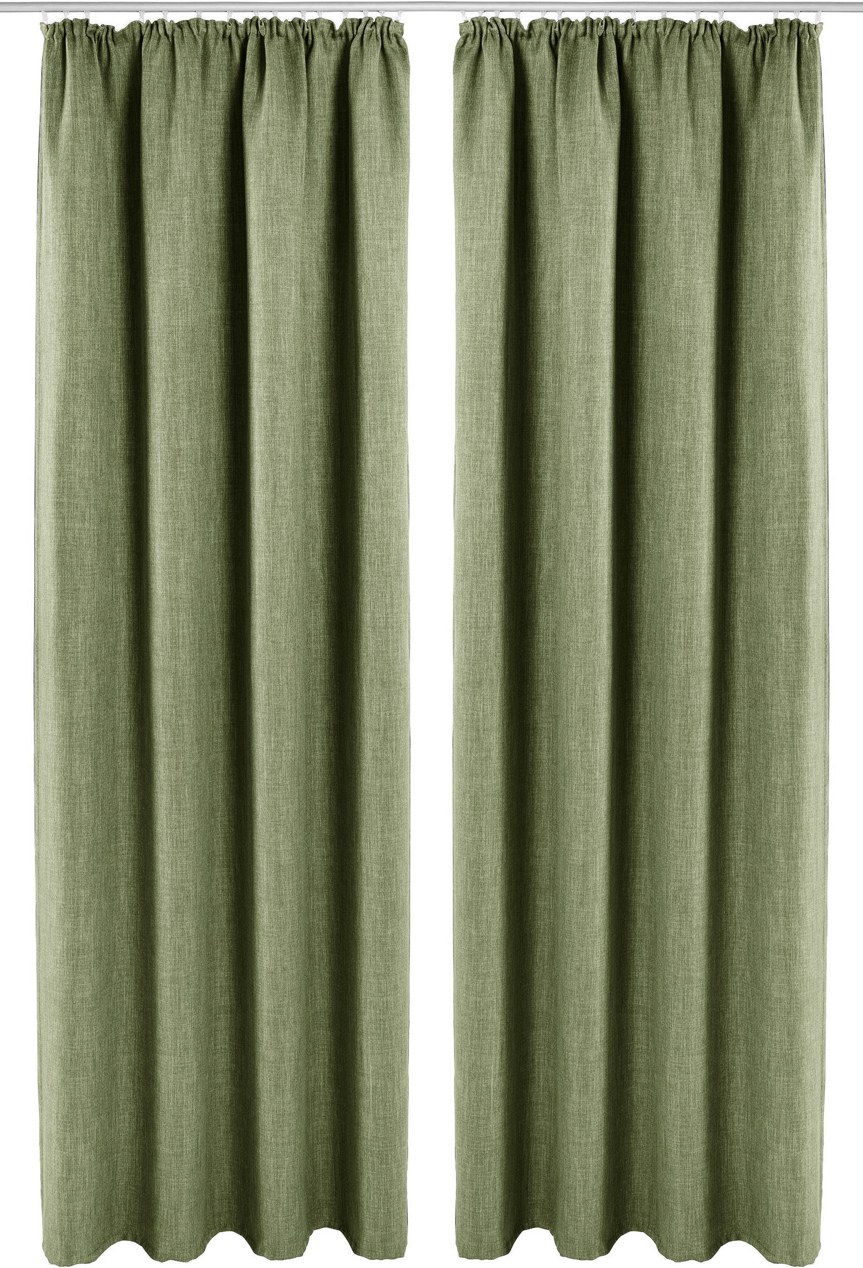 Bruno Banani Verdunkelungsvorhang »Bela« Kräuselband 1 Stk. tlg. blickdicht, meliert, verschiedene Grössen,