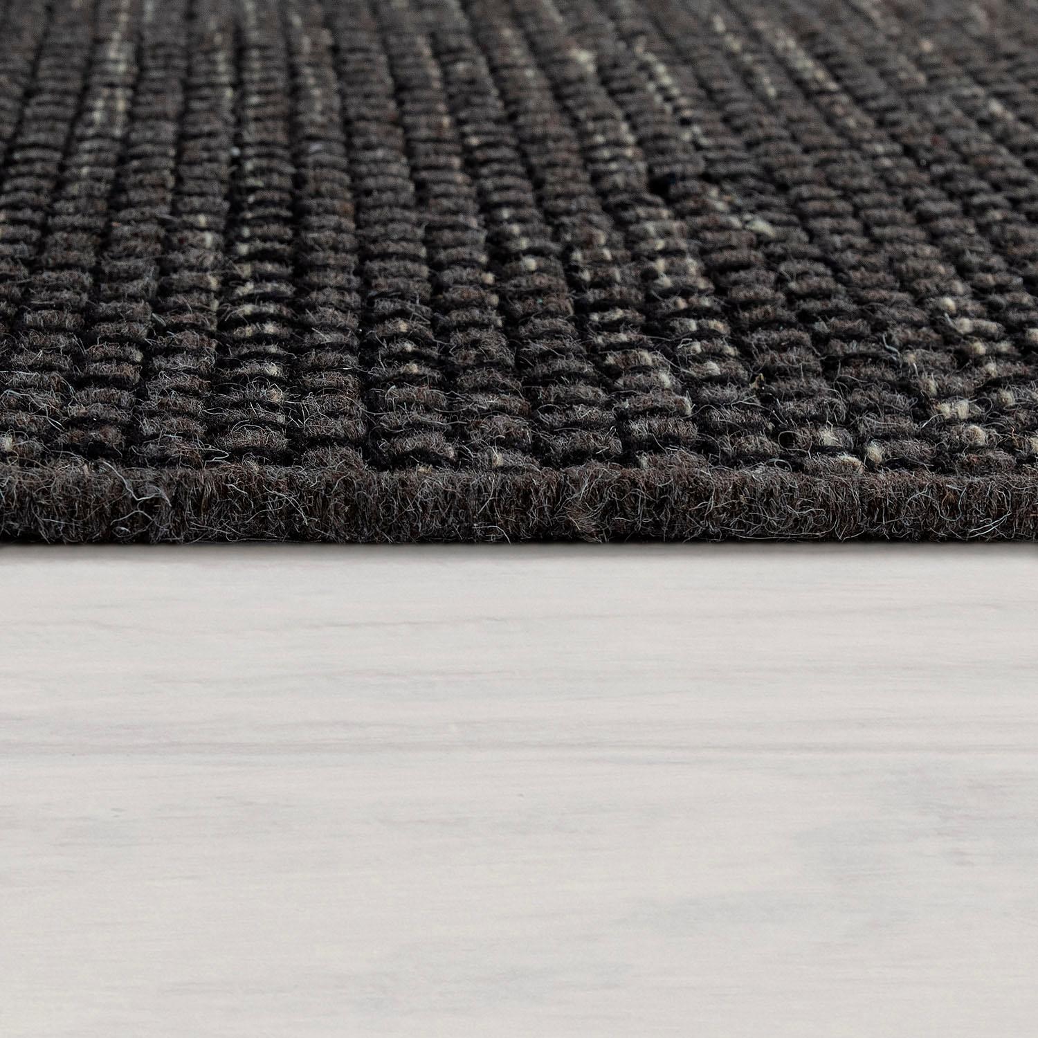 Paco Home Wollteppich »Kasko 300«, rechteckig, 12 mm Höhe, Handweb, Flachgewebe, reine Wolle, handgewebt, hochwertig verarbeitet