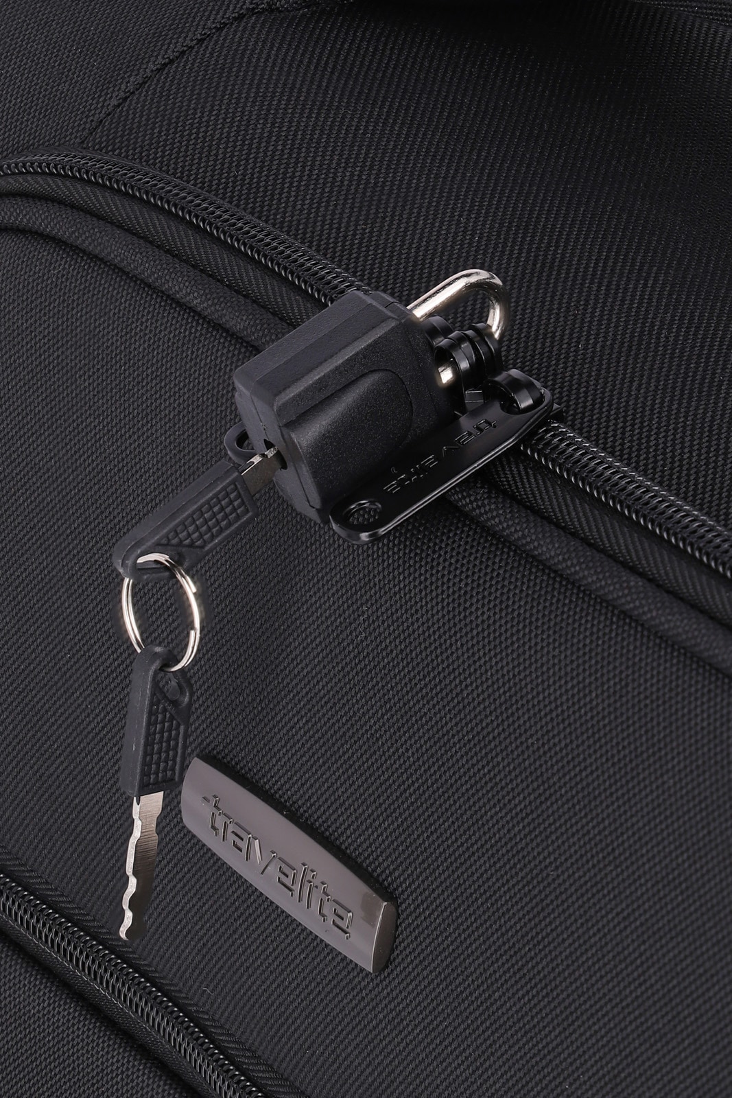 travelite Trolley à bagages souples »CABIN Bordtrolley Underseat Handgepäck Koffer« 28 litre 2 Rollen 43 cm, fonction emboîtable – idéal comme bagage sous le siège