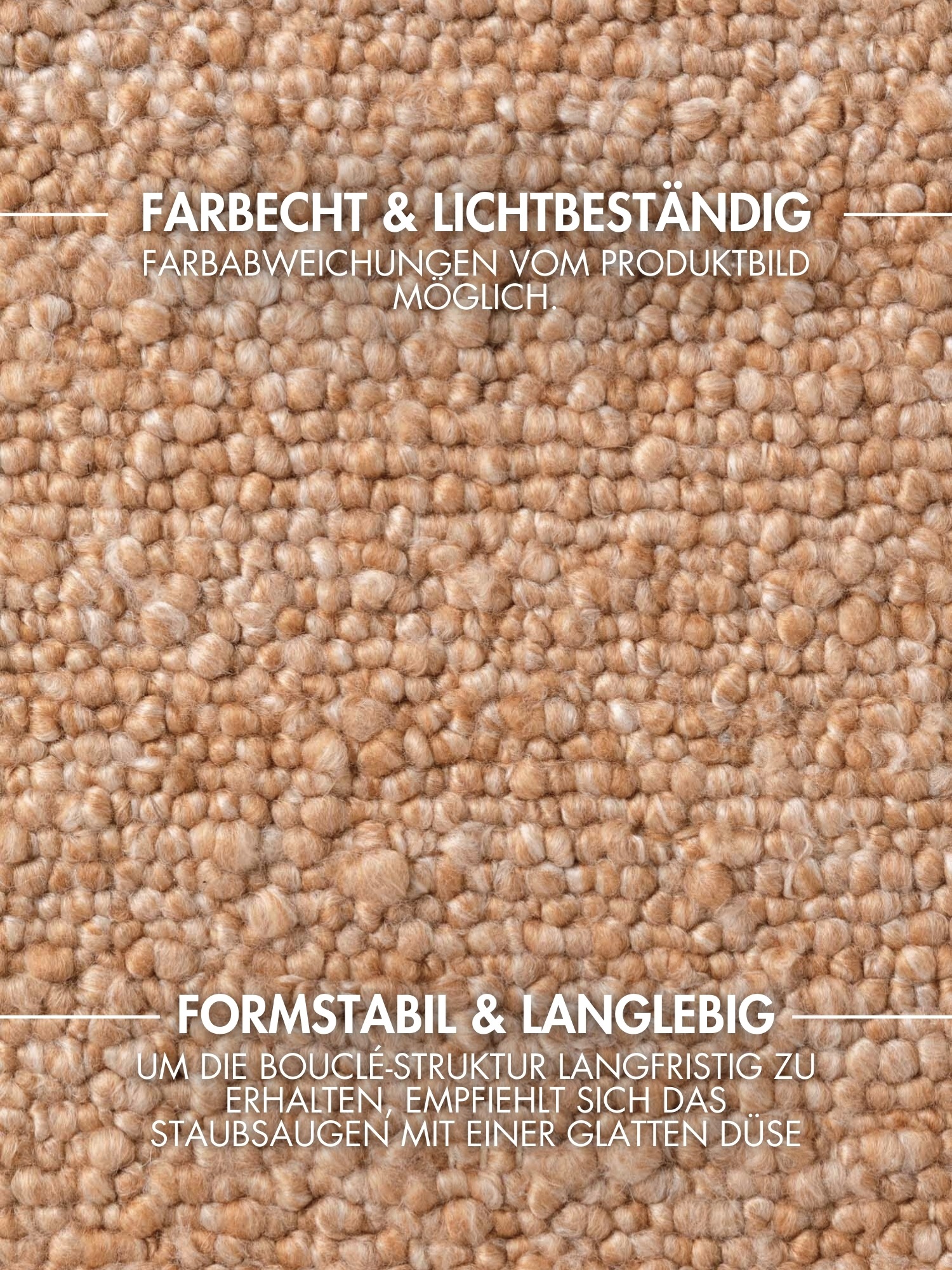 Ted Baker Tapis »Soft Bouclé Portobello , auch als Läufer« Rectangulaire 10 mm Höhe Woll-Optik, Bouclé Meliert, Wohnzimmer, Esszimmer, Schlafzimmer, Flur