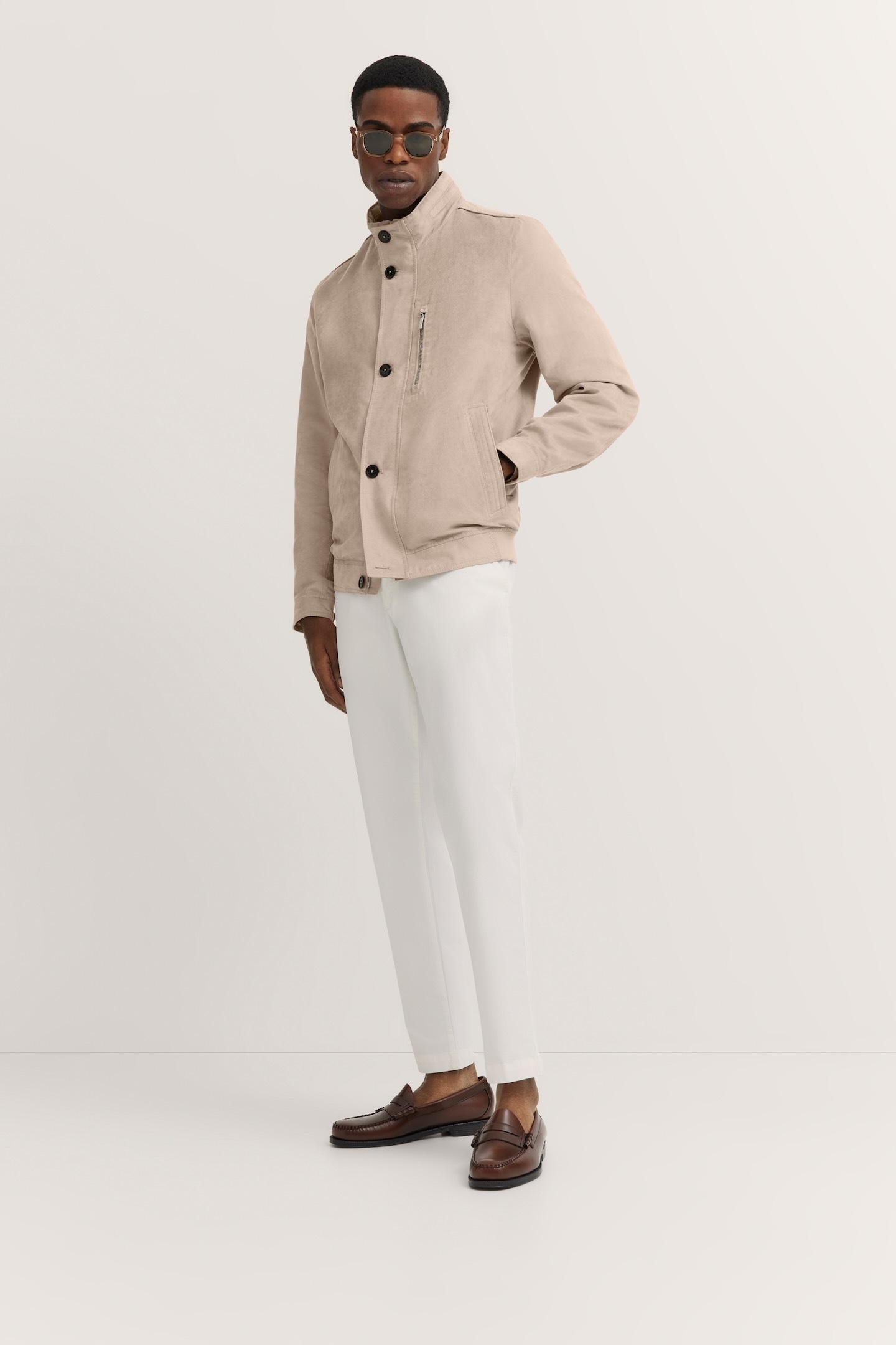 bugatti Blouson ohne Kapuze aus hochwertigem Material