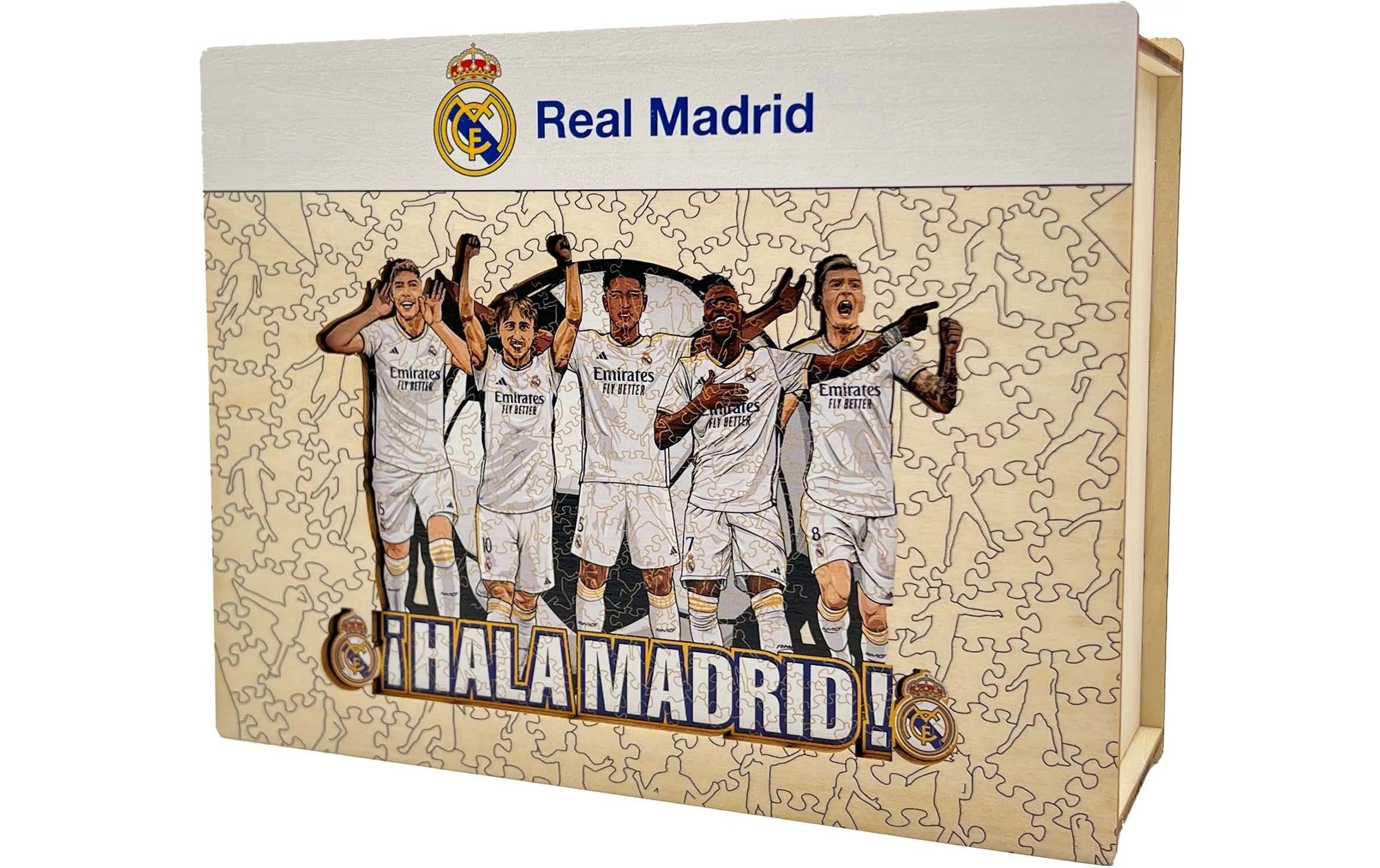   Puzzle »Iconic Real Madrid CF - 5 Spieler« Holzart: Birke (Herkunftsland: China)