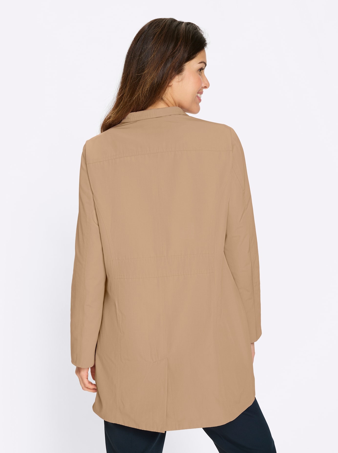 Classic Basics Veste longue ohne Kapuze
