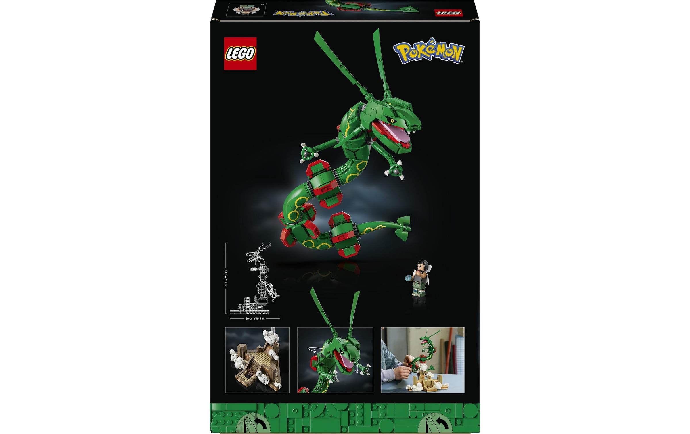 LEGO® Konstruktionsspielsteine »Rayquaza (72168), LEGO Pokémon« Made in Europe