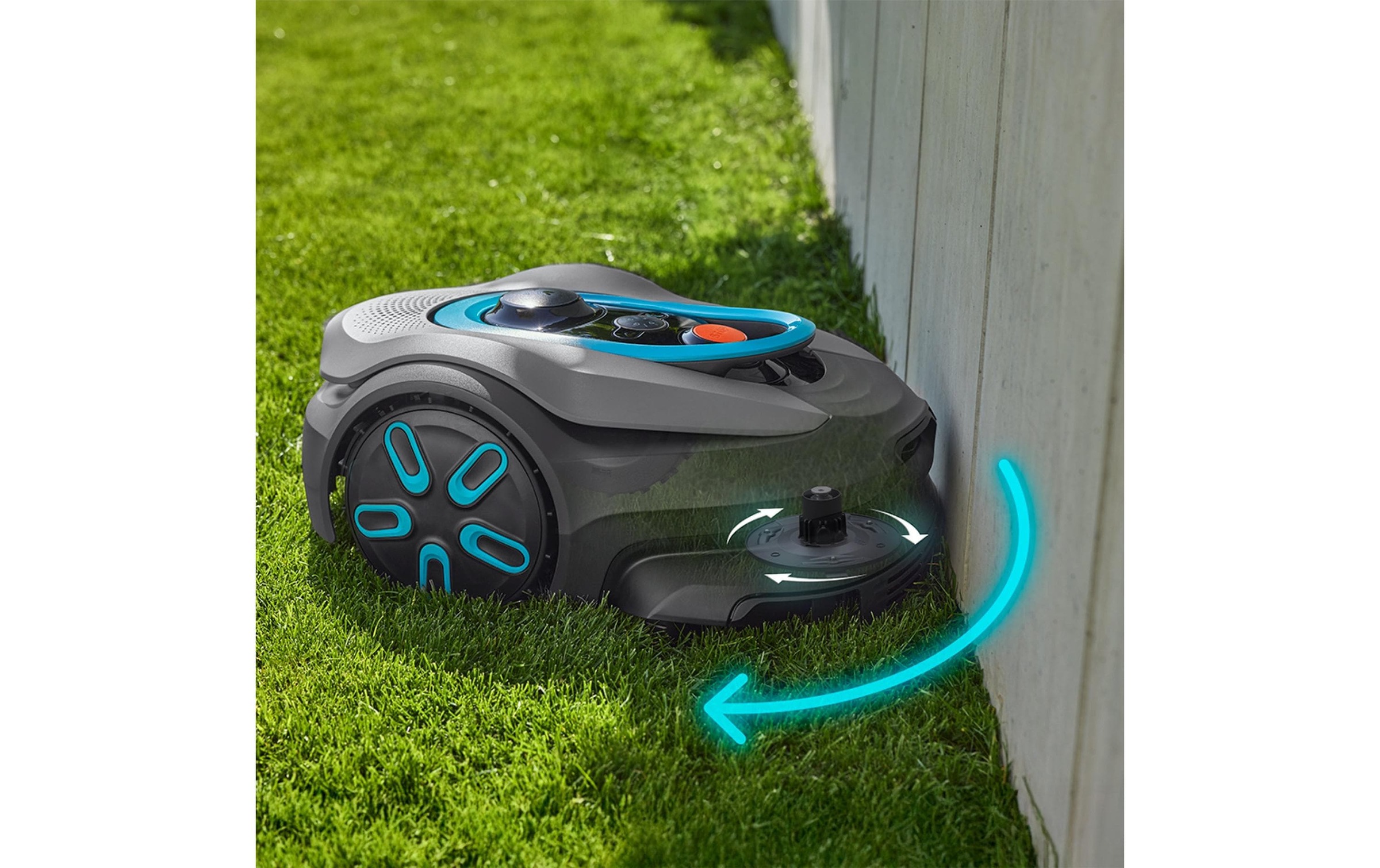 GARDENA Robot tondeuse »smartSILENO sense 400«  Geräuschentwicklung: 57 dBA