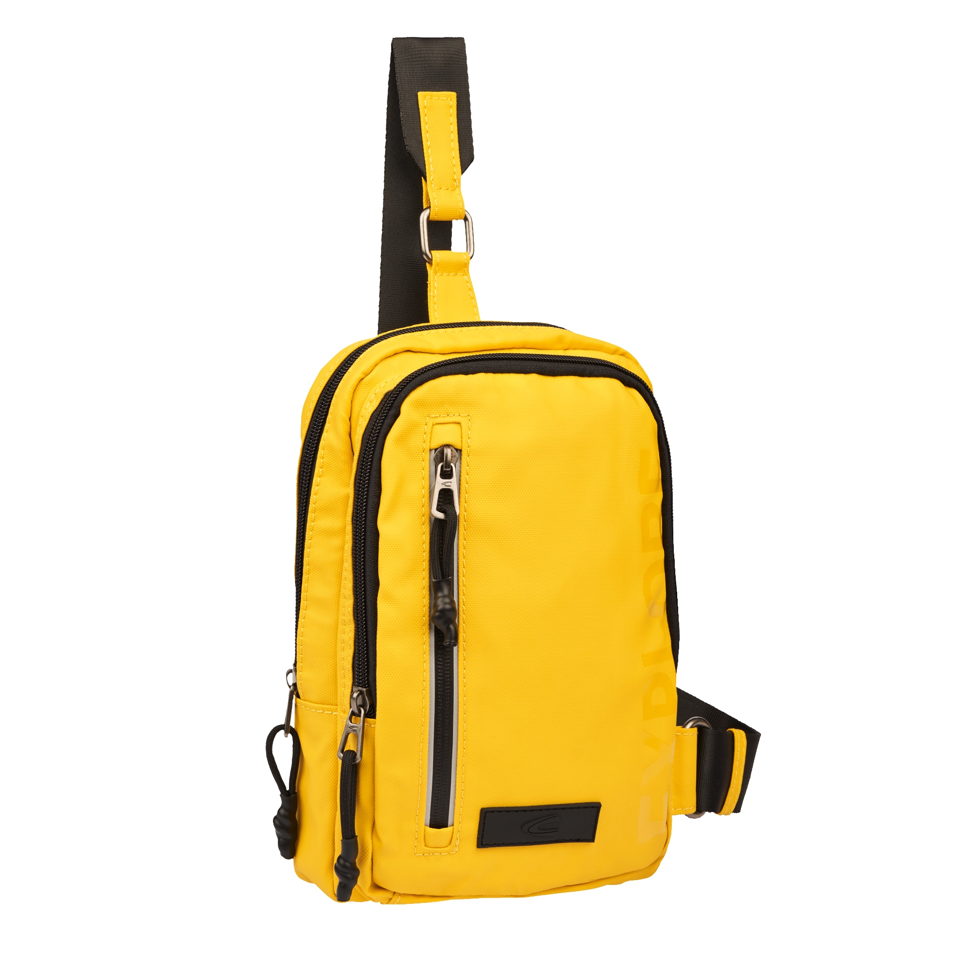 Image of camel active Cityrucksack "Explore" wasserabweisendes recyceltes Nylon und reflektierende Reissverschlüsse