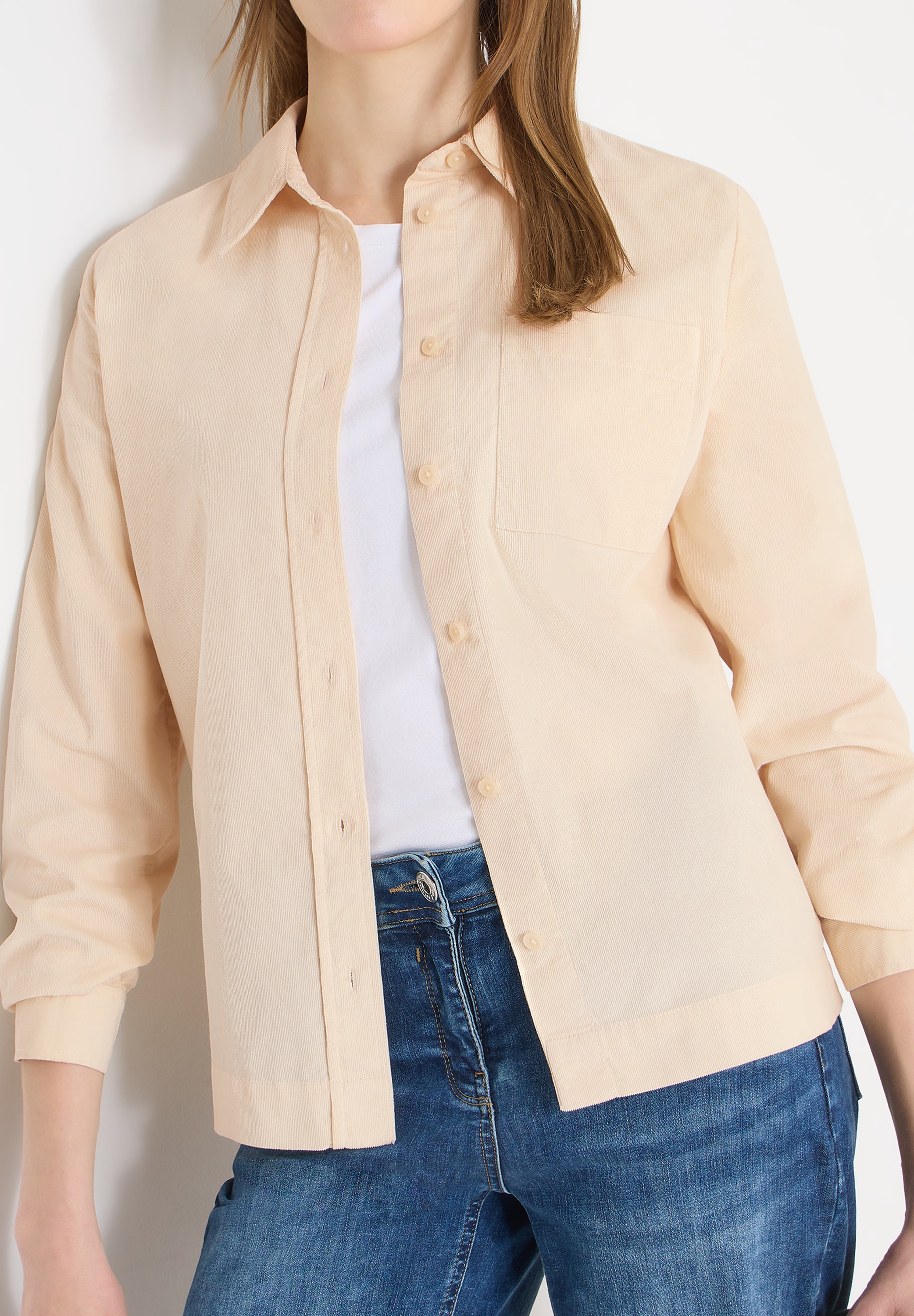 Image of Cecil Hemdbluse in feiner Cord-Qualität