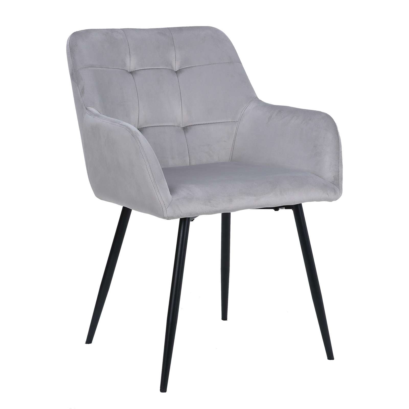 GOODproduct Esszimmerstuhl »Bostony« () 2 Stk.gepolsterte Rückenlehne, Armlehne und Sitzfläche, Sitzhöhe 49 cm