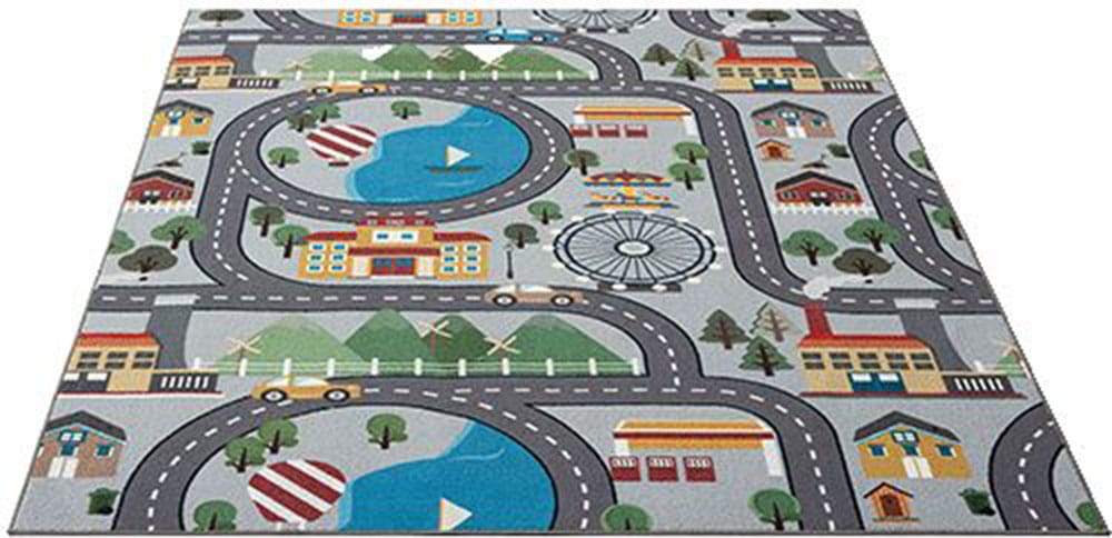 the carpet Teppich »Happy Life« rechteckig 4 mm Höhe Life Kinderzimmer Teppich Spielteppich pflegeleicht