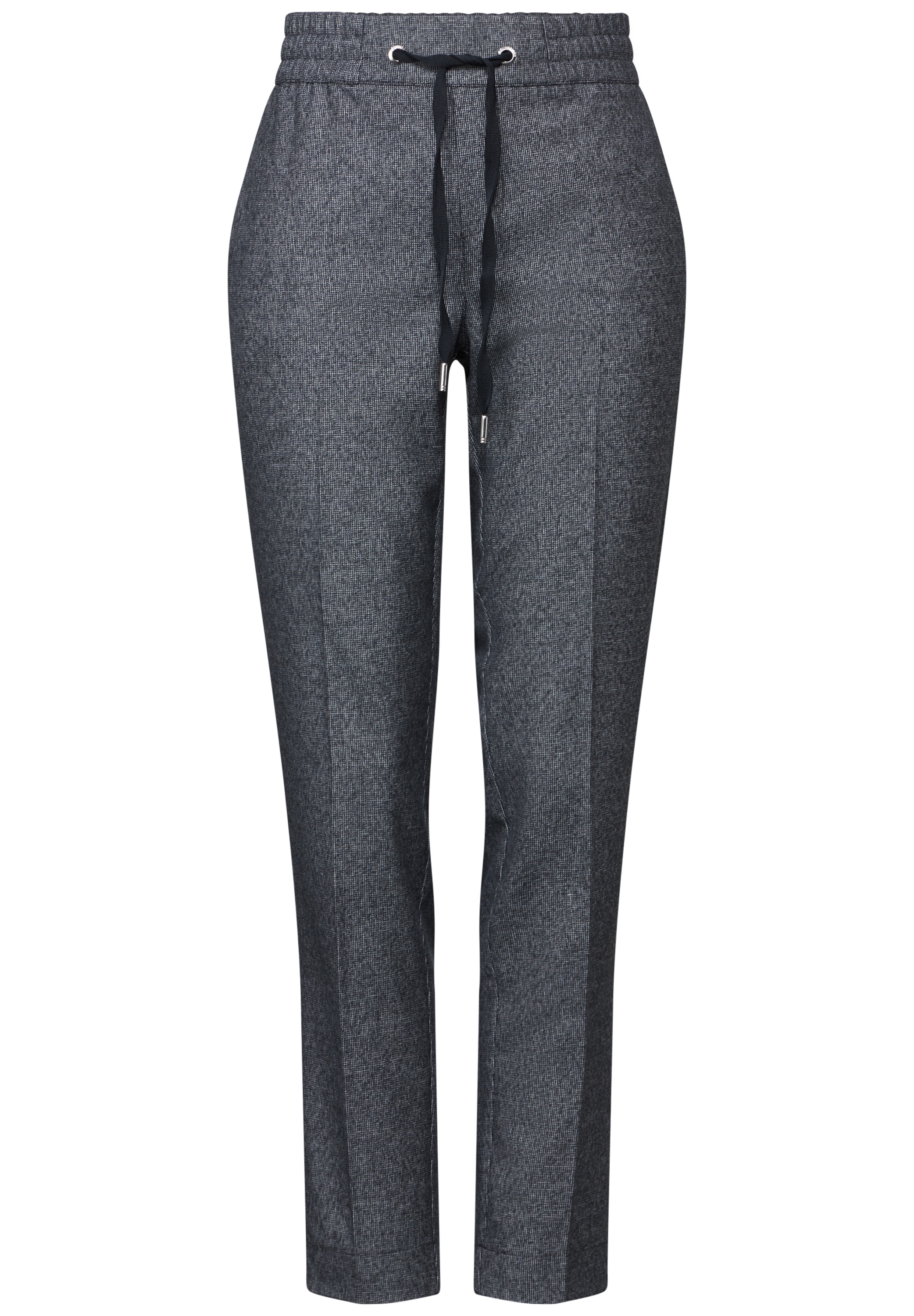 STREET ONE Stoffhose »Style Bonny«, Sommerhose in Melange Optik
