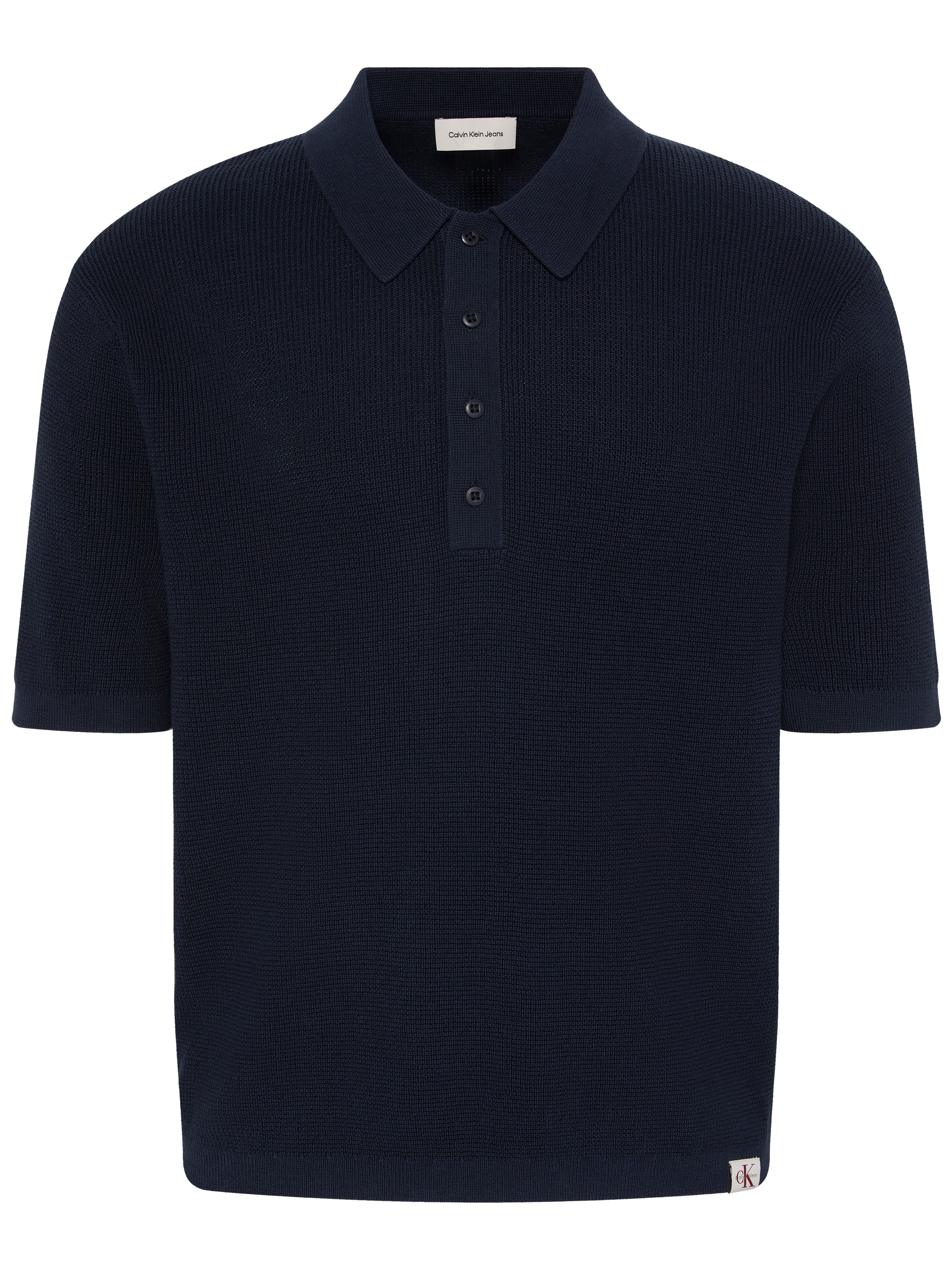 Calvin Klein Jeans Polokragenpullover Regular fit mit Polokragen