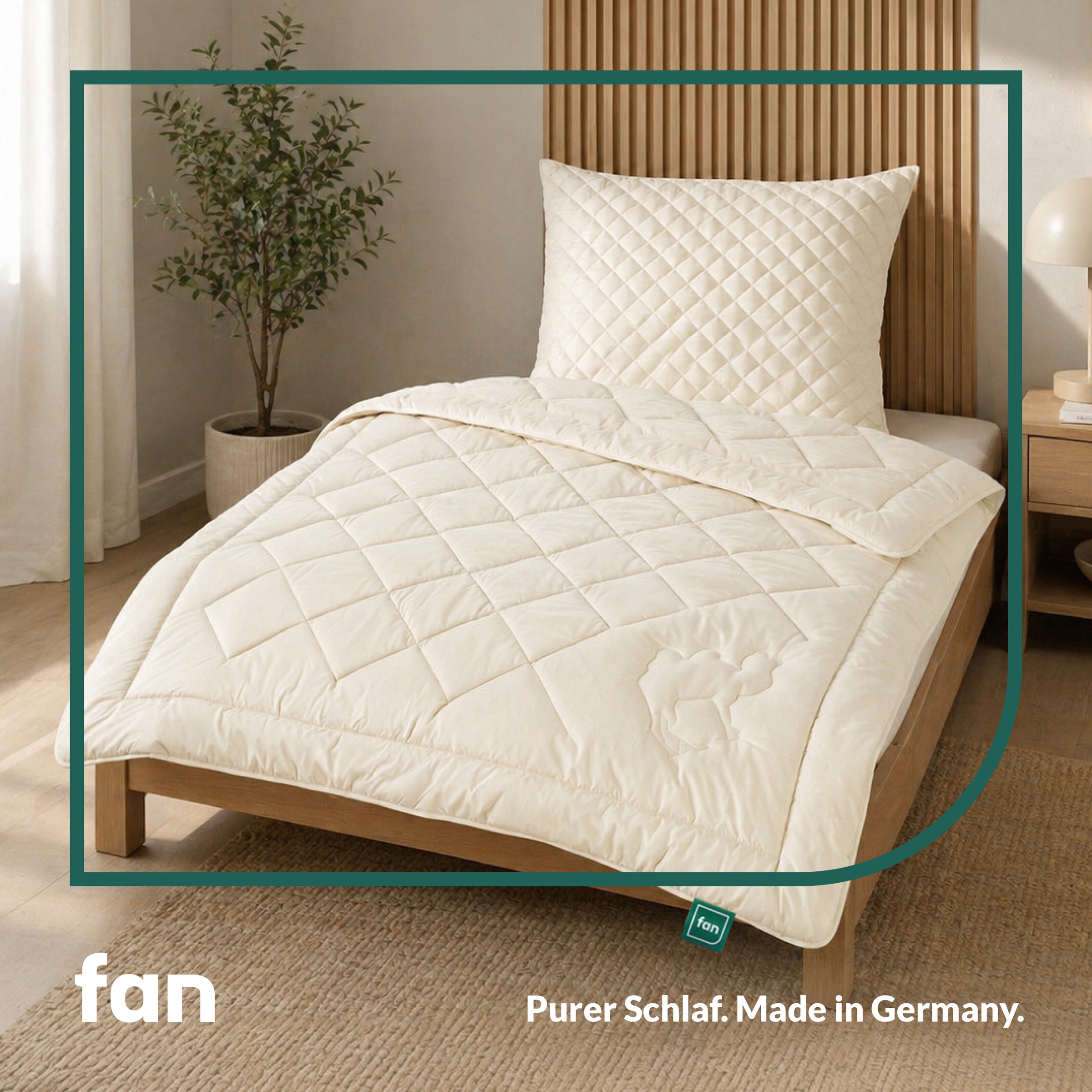fan Naturhaarbettdecke "Gobi, Bettdecken für Sommer und Winter, temperaturausgleichend" leicht Füllung Kamelhaar Bezug Baumwolle 1 Stk. tlg. Klimatisierende Kamelhaar-Füllung - Made in Germany