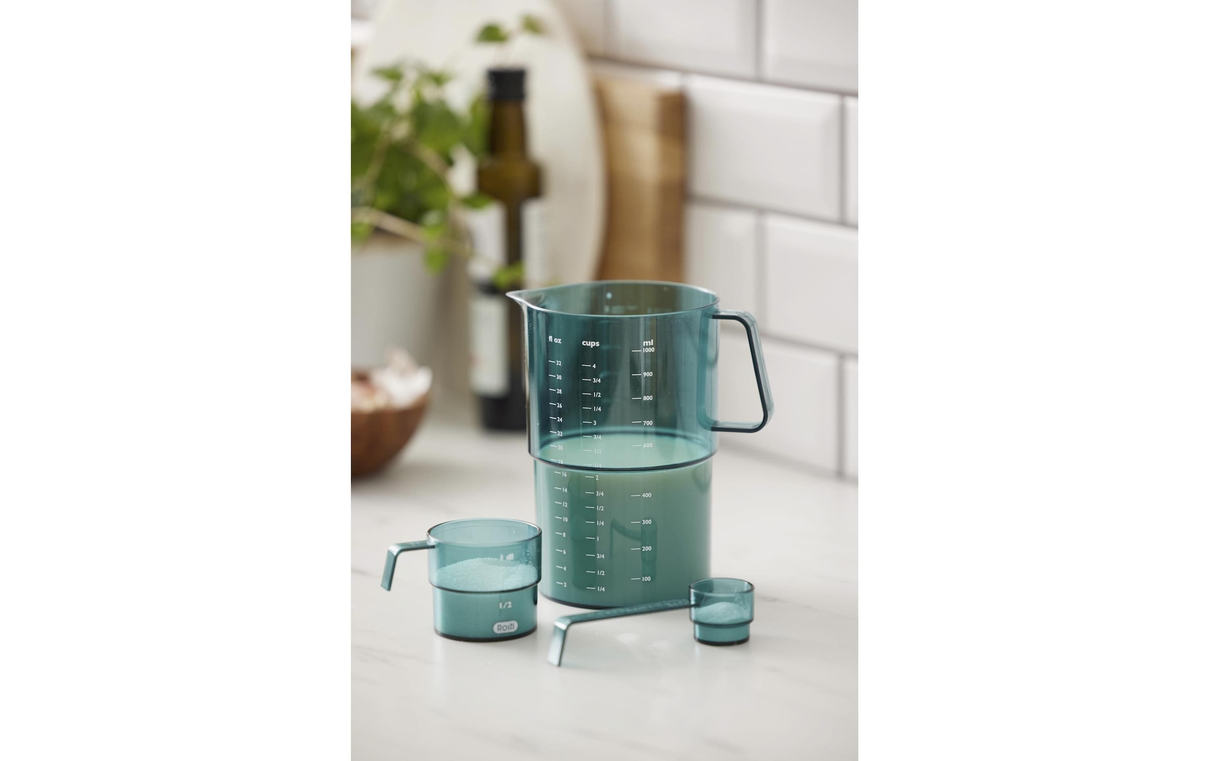 Messbecher »Rosti Mensura 11,15 dl«, Kunststoff, (3 St.)