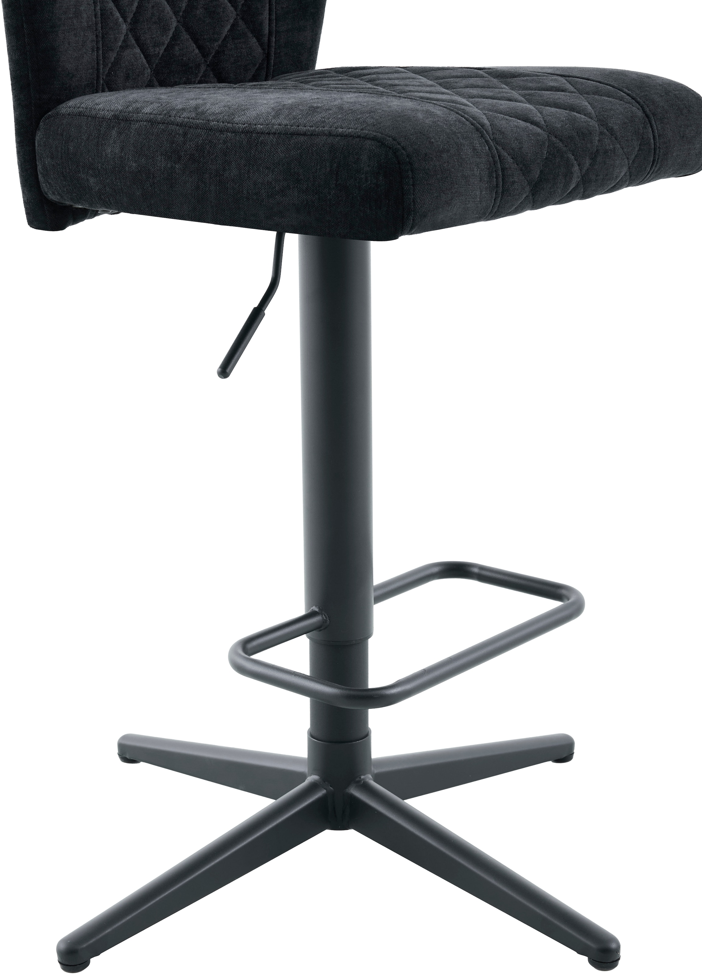 HELA Barhocker »BABSI« Set, 2 Stk. tlg. 360° drehbar, höhenverstellbar mit Gasdruckfeder, Sternfuss