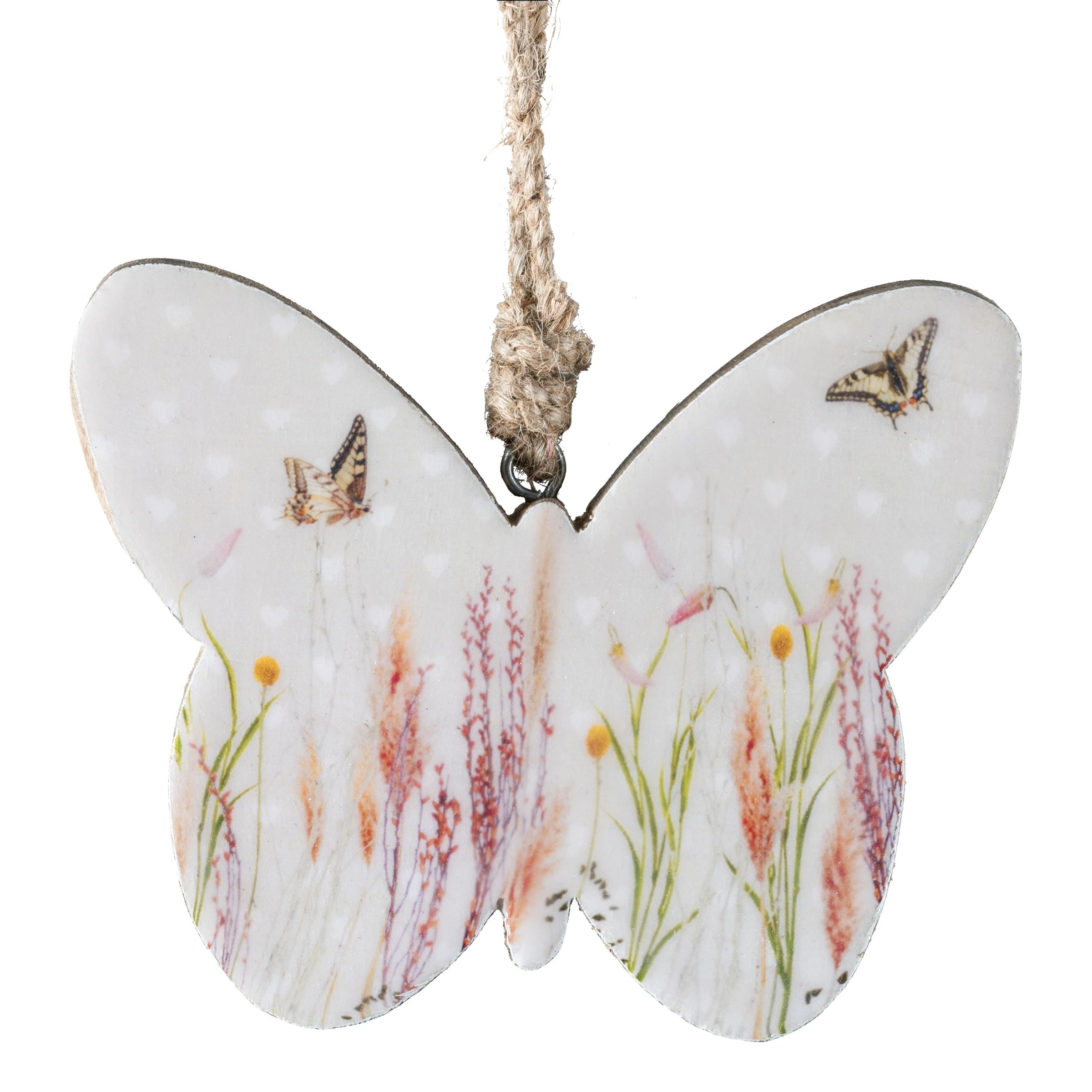 Creativ home Suspension décorative »Schmetterlingshänger« mit floralem Design