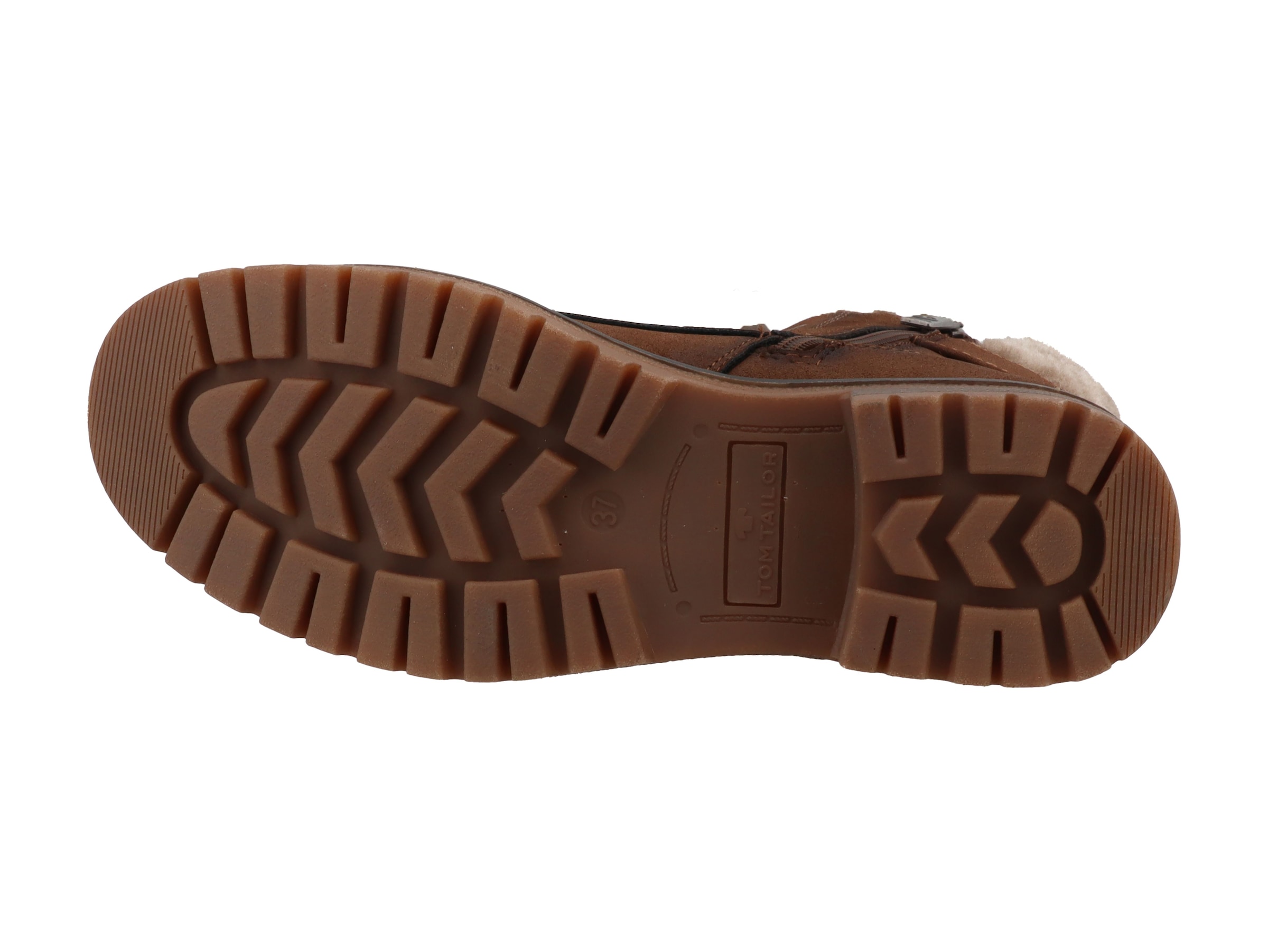 TOM TAILOR Bottes d'hiver  workerboots, chaussure de randonnée avec talon bloc