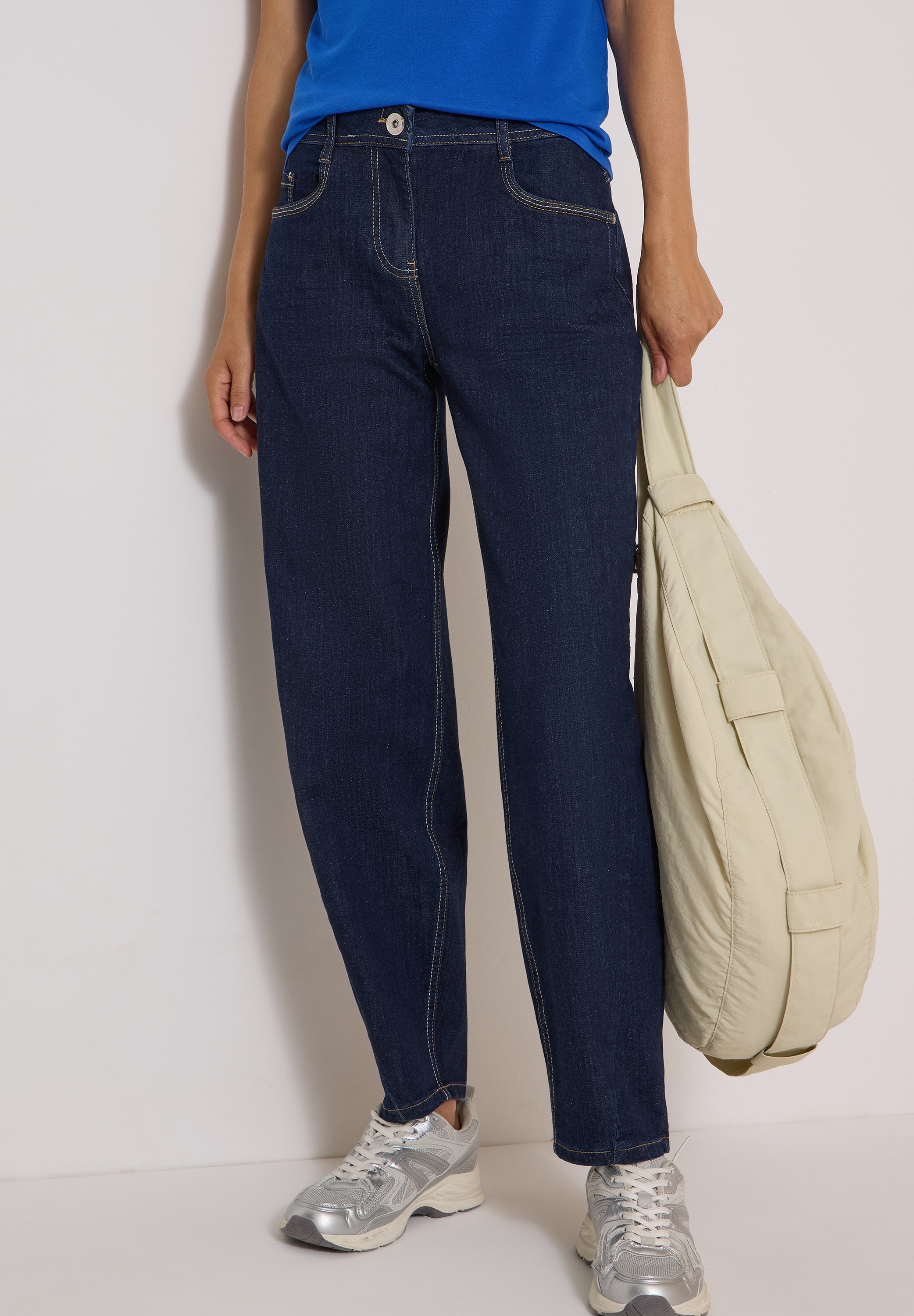 Cecil Loose-fit-Jeans mit Elasthan, Loose Fit