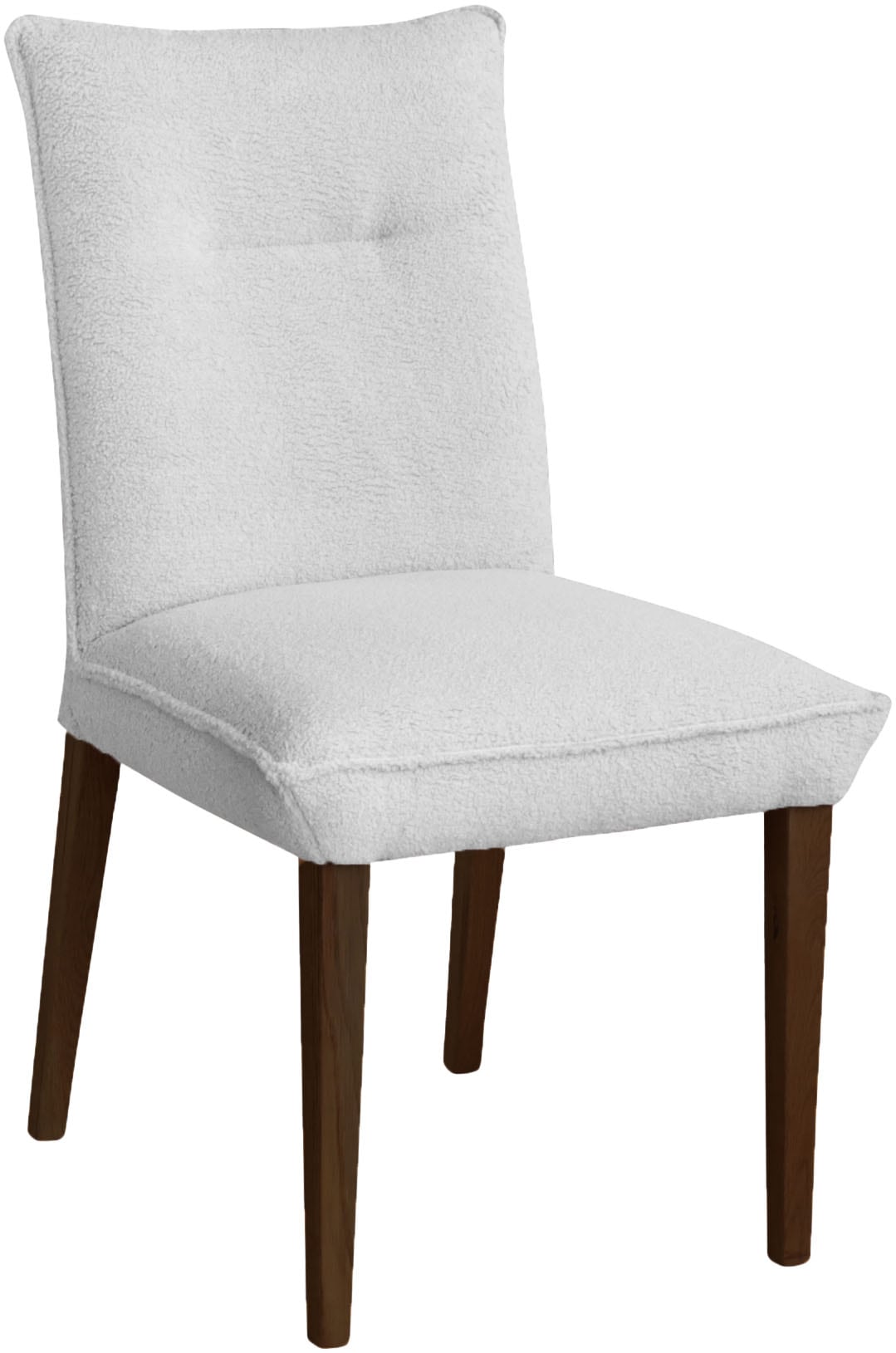 Home affaire 4-Fussstuhl »Atena«, (Set), Luxus-Microfaser Teddyoptik, Gestell aus Massivholz Buche, Bezug Teddyoptik
