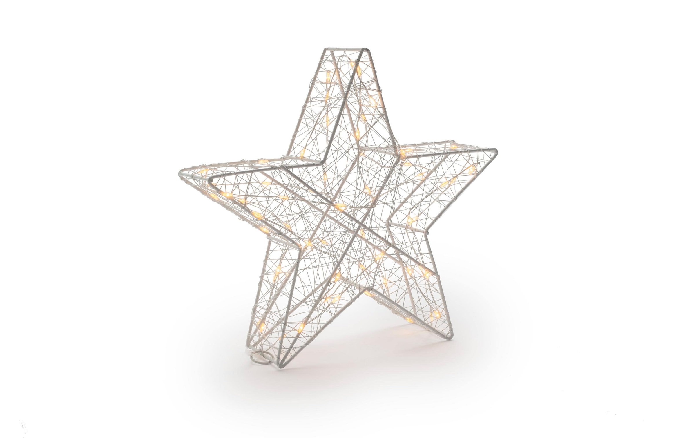 LED Dekofigur »Dekoration 3D Star Bianco M«