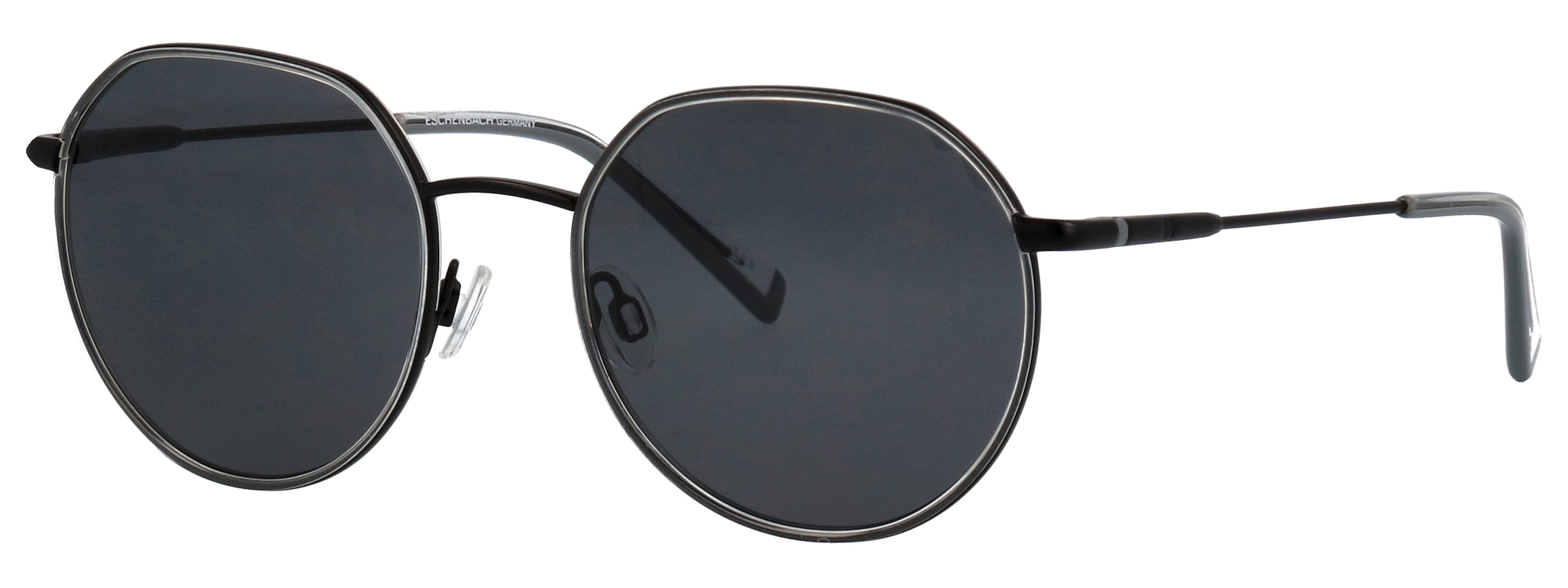 Image of HUMPHREY´S eyewear Sonnenbrille "Modell 585355" Form Panto, Logoschriftzug auf Bügel, Kombifassung