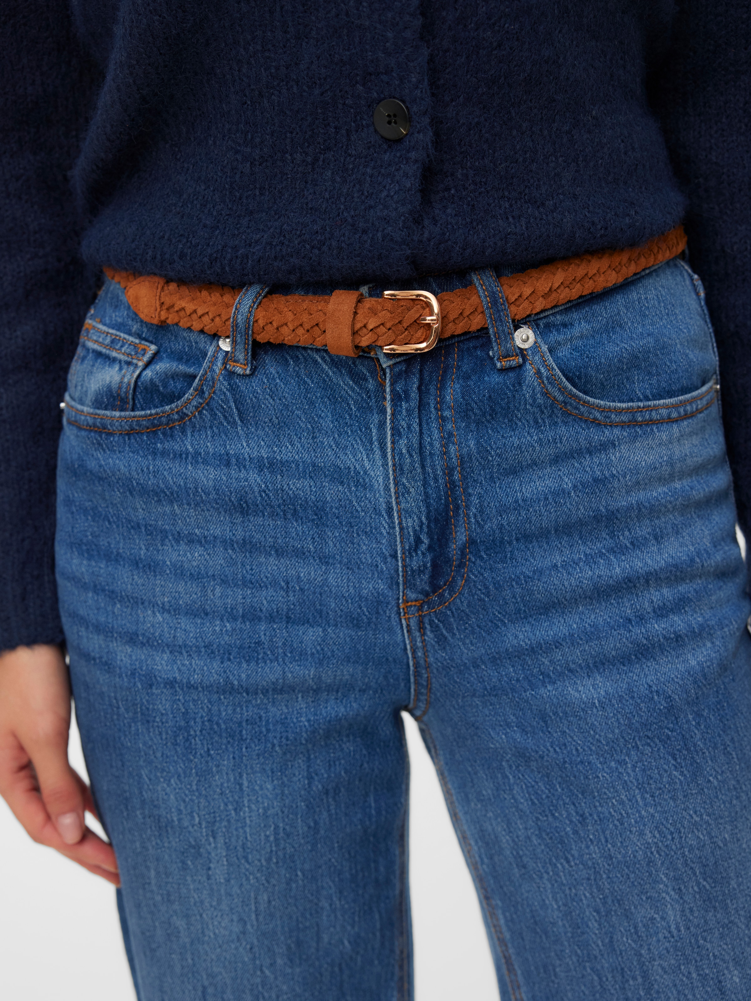 Image of Vero Moda Flechtgürtel "VMVEDA SUEDE BELT NOOS"